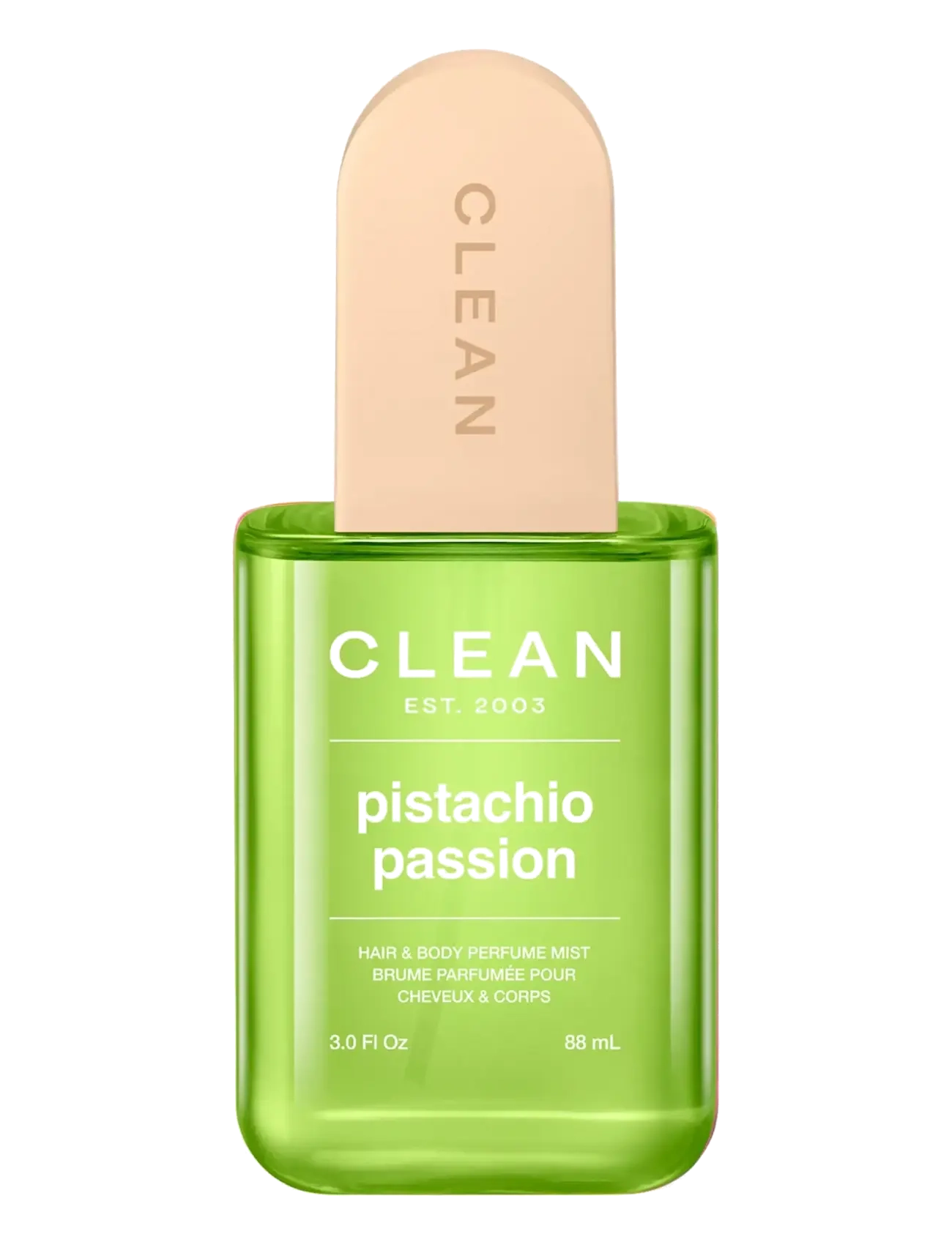 CLEAN Pistachio Passion Hair & Body Perfume Mist, Hair Tåge, Nude, Str: 88 ML