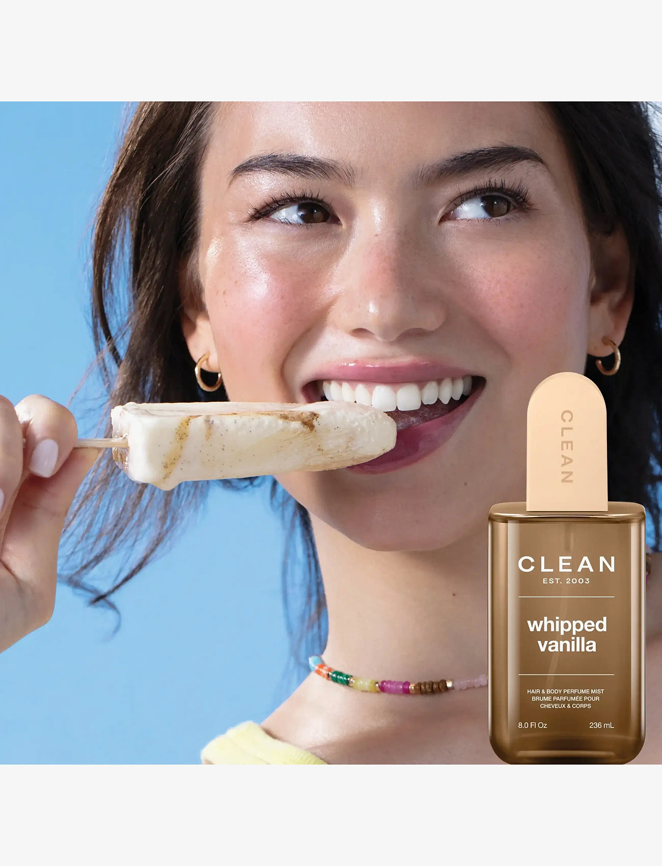 CLEAN - Whipped Vanilla Hair & Body Perfume Mist - mellem 200-500 kr - clear - 3