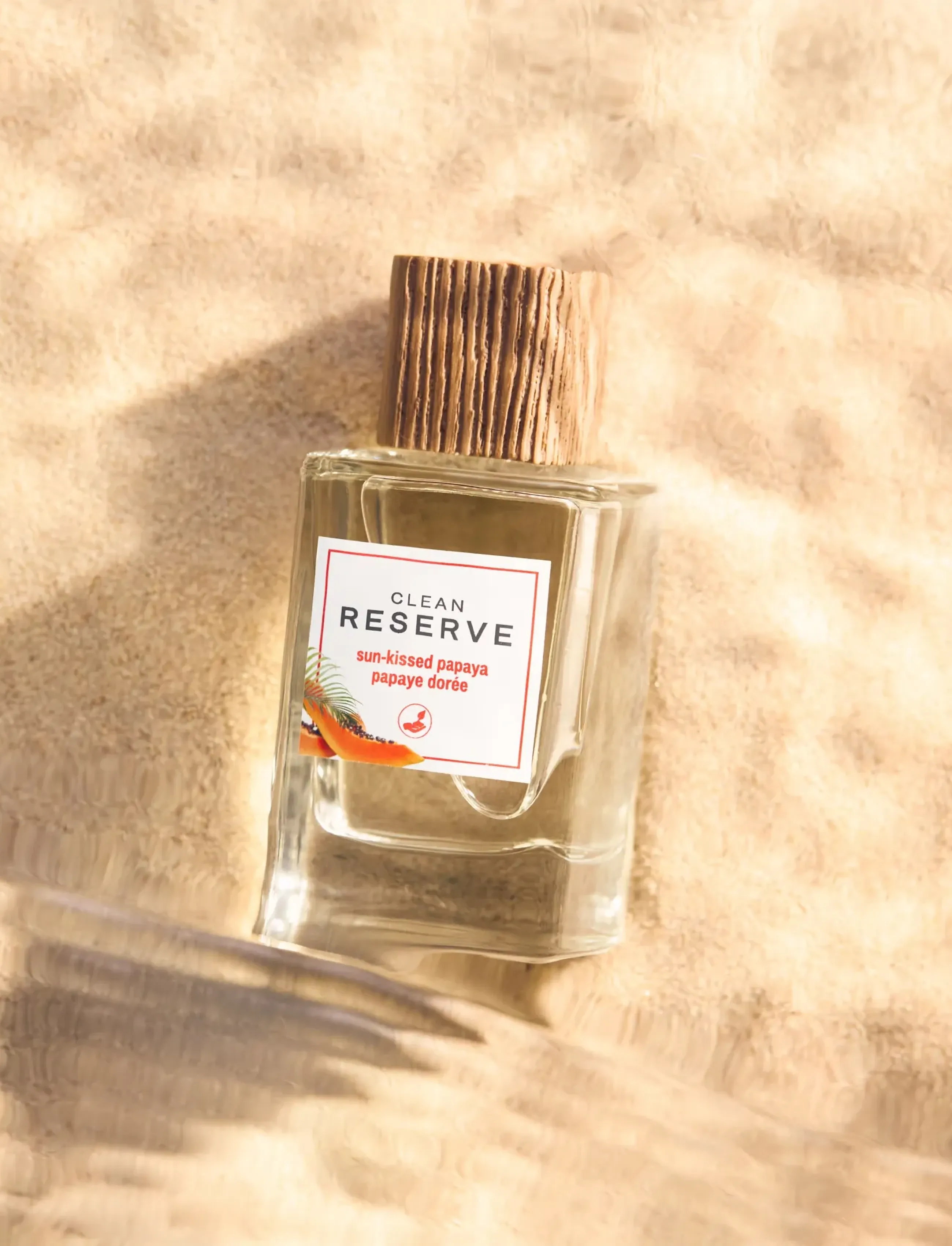 CLEAN - Reserve Sun Kissed Papaya Eau de Parfum - bliv klar til date night - clear - 2