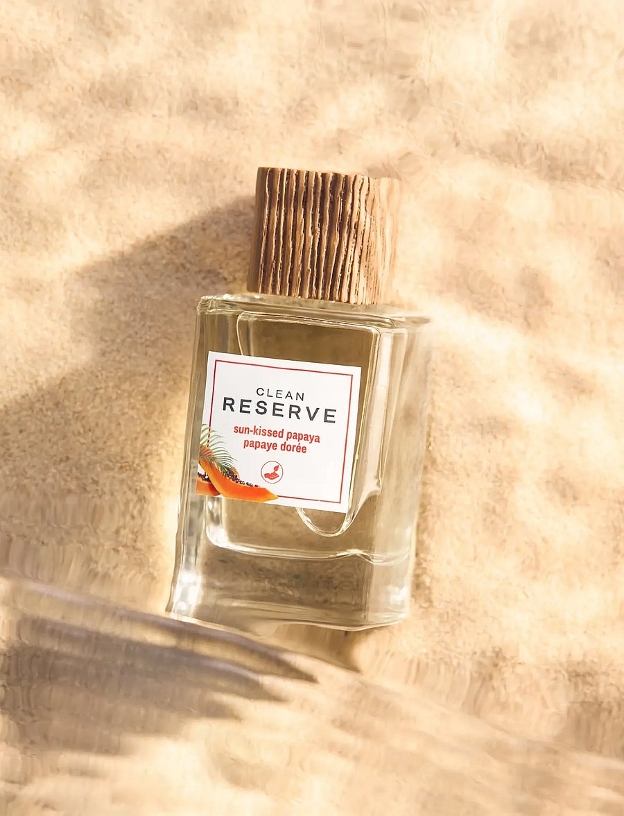 CLEAN - Reserve Sun Kissed Papaya Eau de Parfum - redo för date night - clear - 2