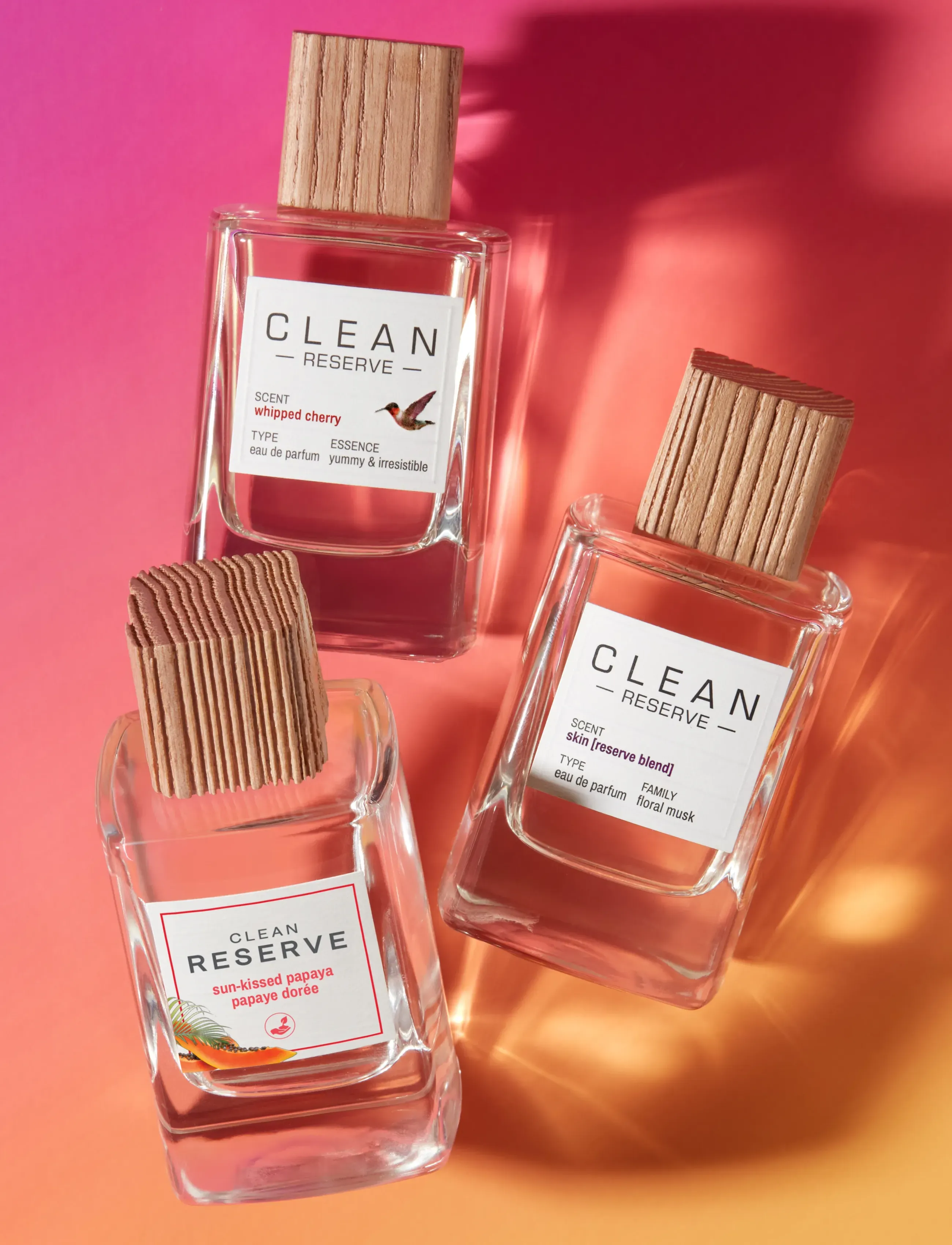 CLEAN - Reserve Sun Kissed Papaya Eau de Parfum - bliv klar til date night - clear - 3