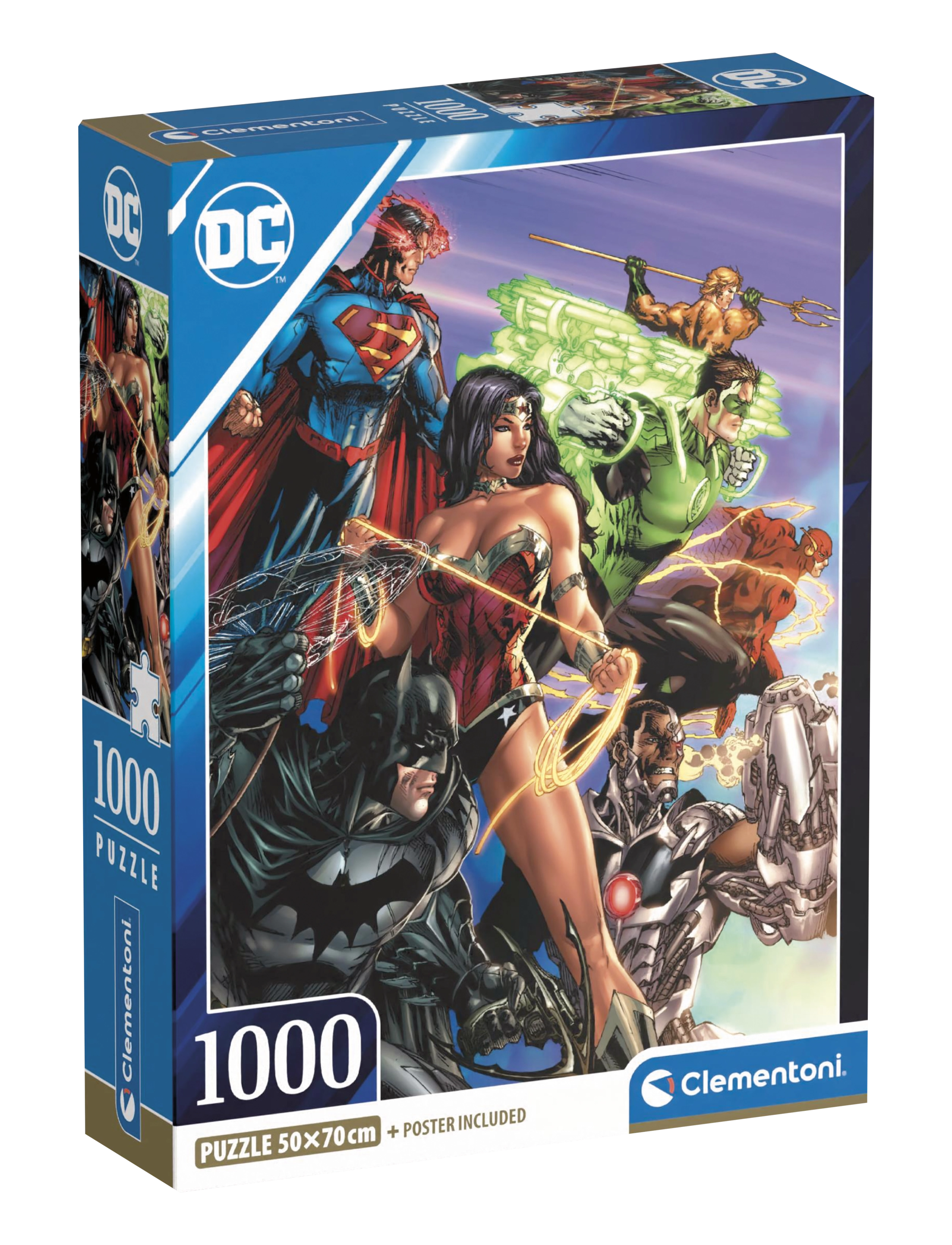 Clementoni DC Comics 1000pcs - Clementoni - MULTICOLOR / multi