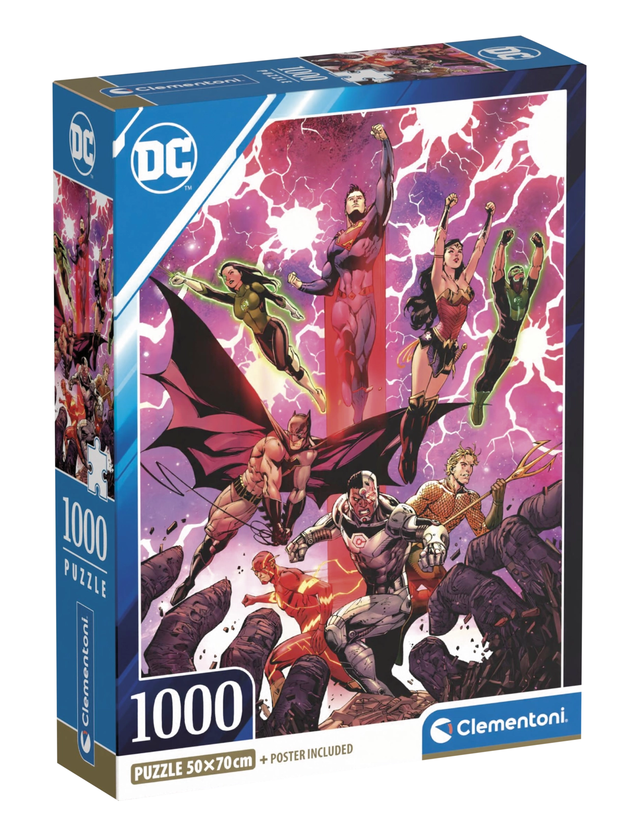 Clementoni DC Comics (2) 1000pcs - Clementoni - MULTICOLOR / multi