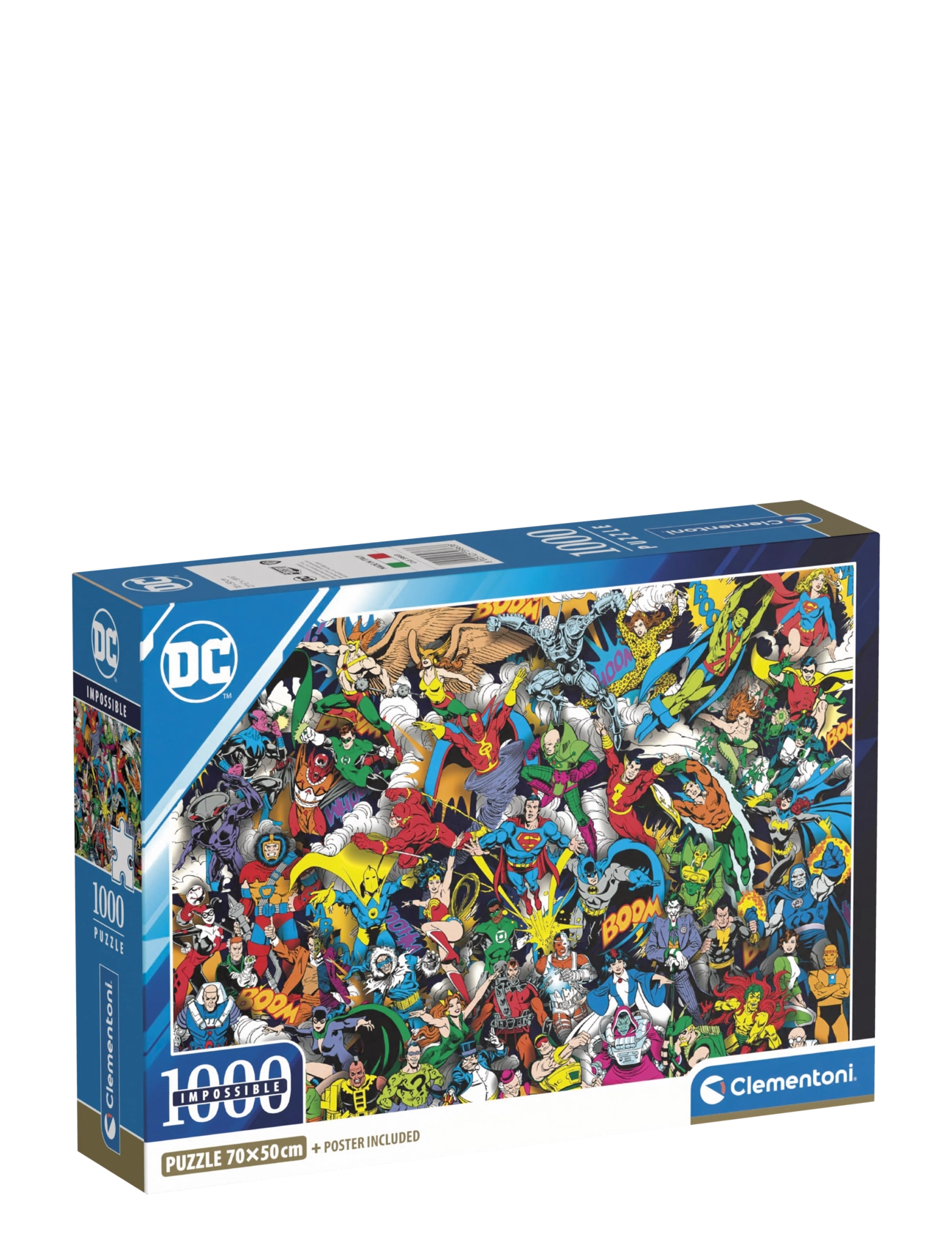 Clementoni DC Comics Impossible 1000pcs - Clementoni - MULTICOLOR / multi