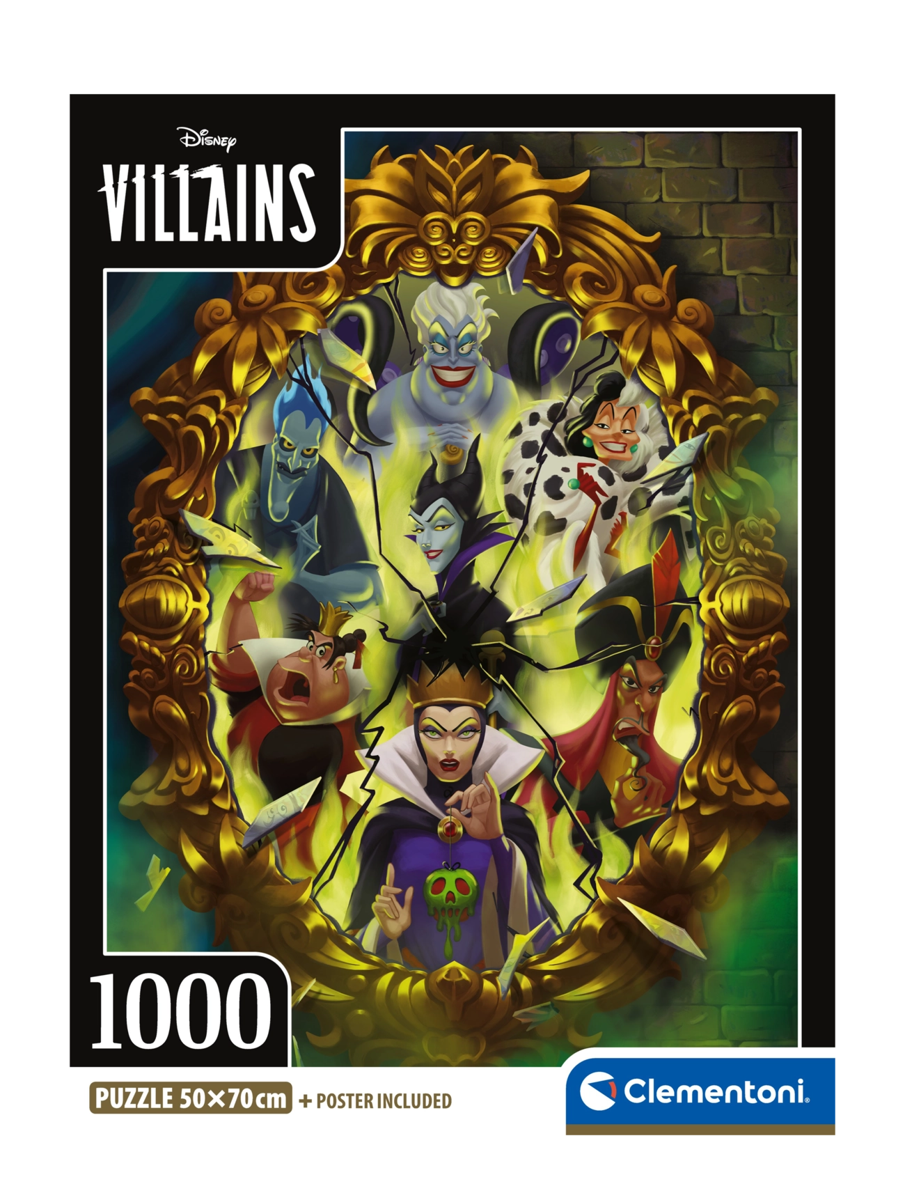 Clementoni Disney Villains 1000pcs - Clementoni - MULTICOLOR / multi
