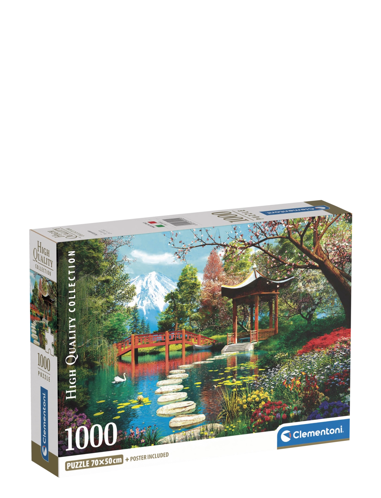 Clementoni Fuji Garden 1000pcs - Clementoni - MULTICOLOR / multi