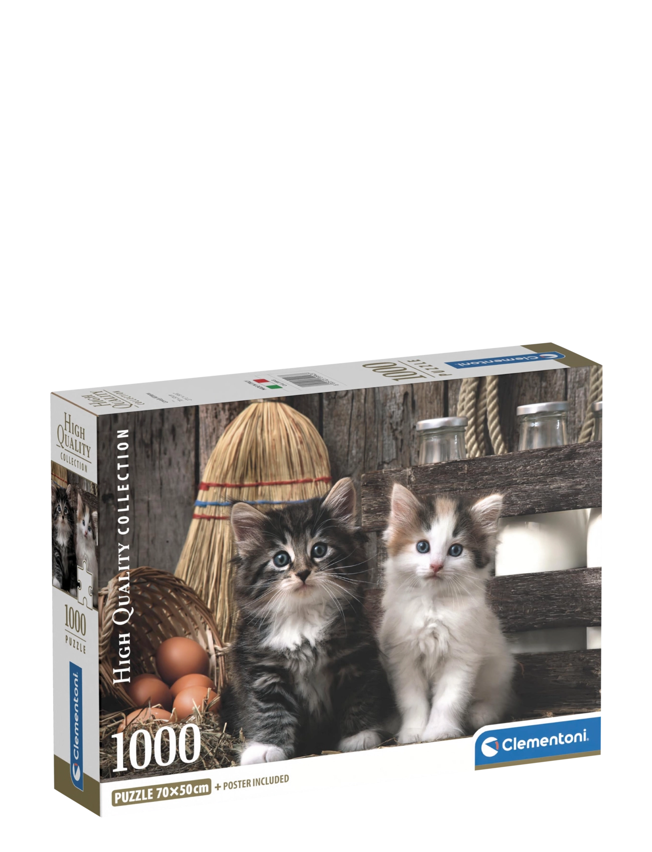 Clementoni Lovely Kittens 1000pcs - Clementoni - MULTICOLOR / multi
