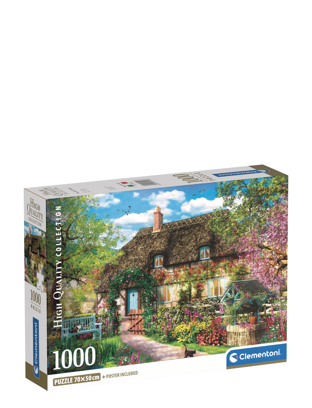 Clementoni The Old Cottage 1000pcs - Clementoni - MULTICOLOR / multi