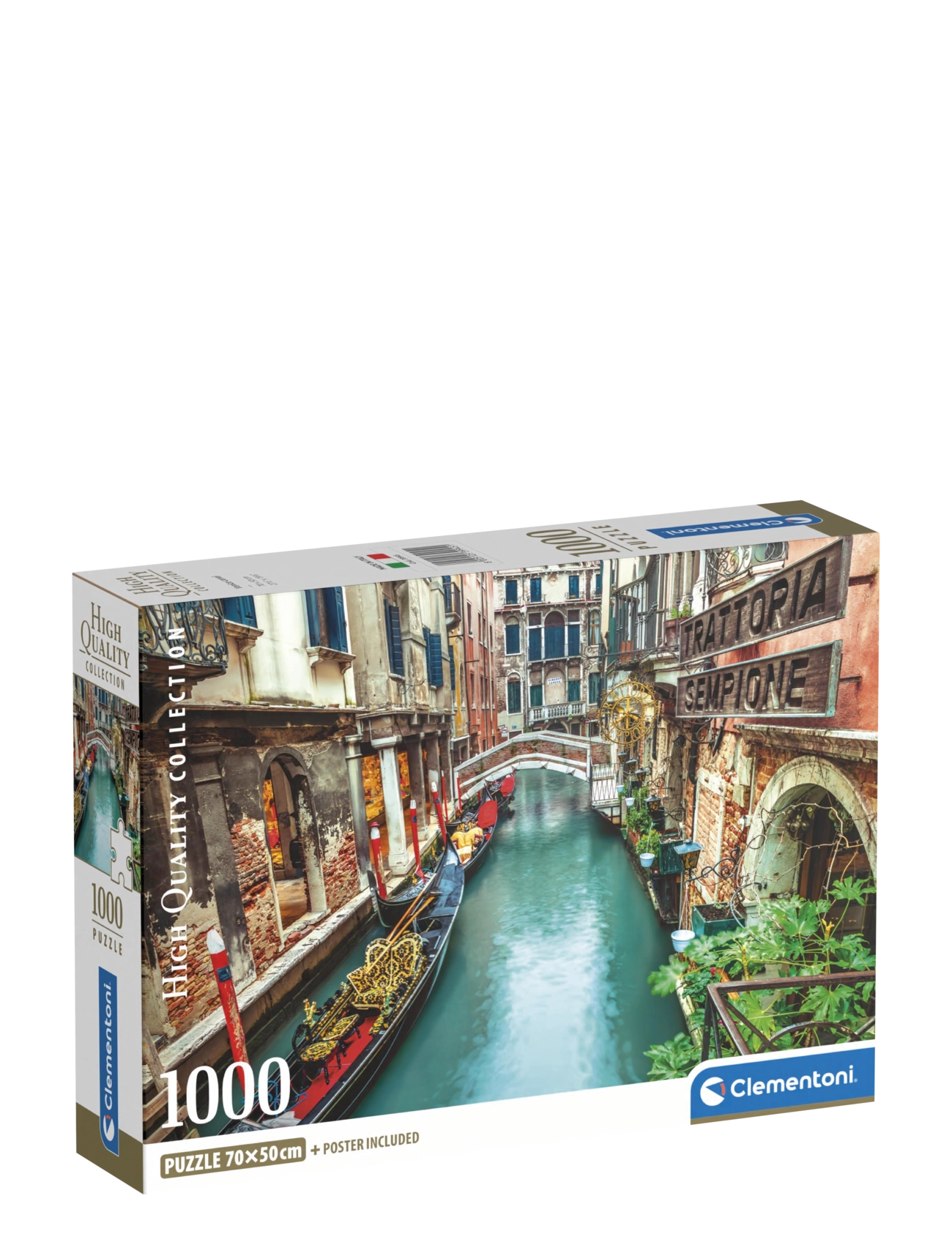 Clementoni Venice Canal 1000pcs - Clementoni - MULTICOLOR / multi