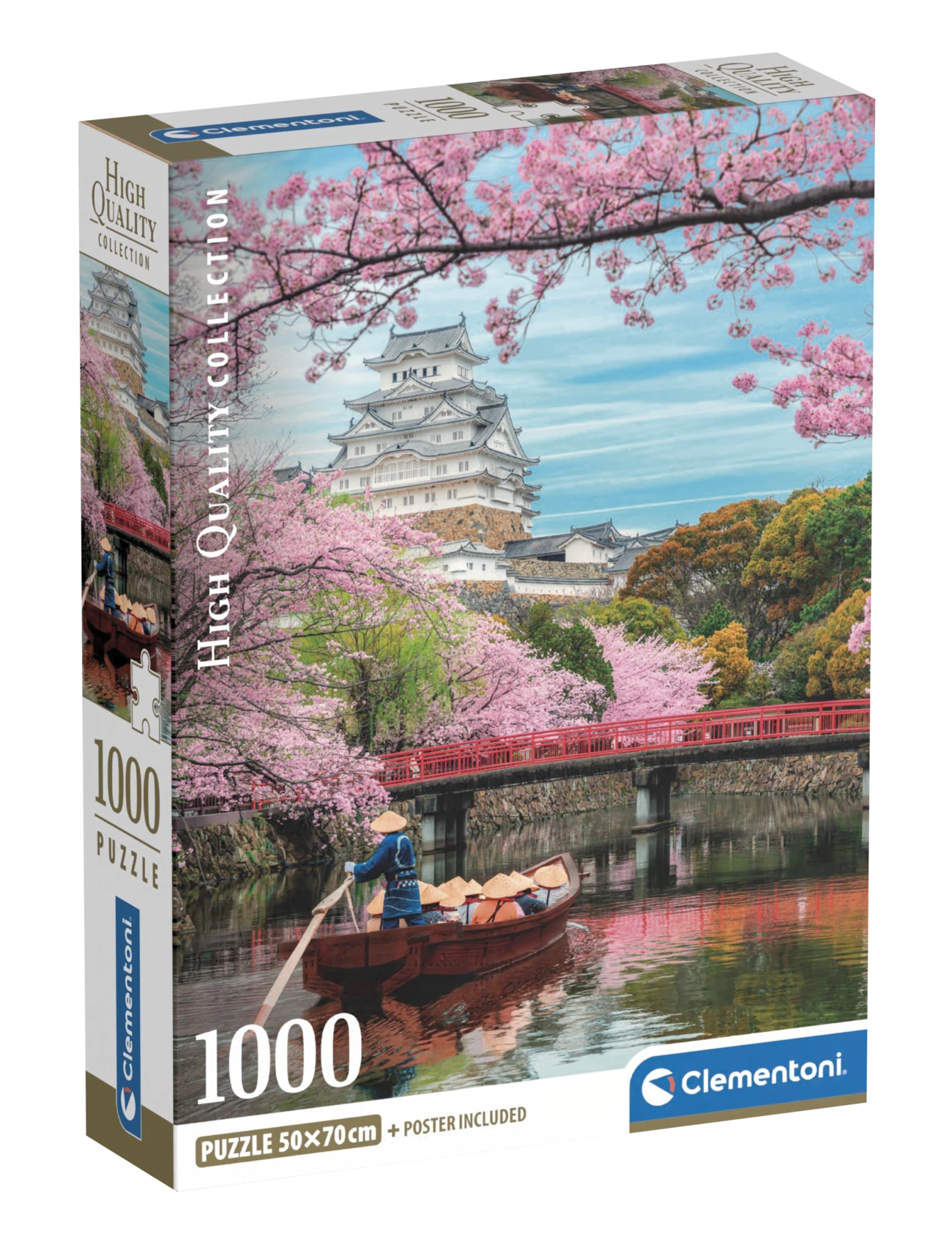 Clementoni Himeji Castle In Spring 1000pcs - Clementoni - MULTICOLOR / multi