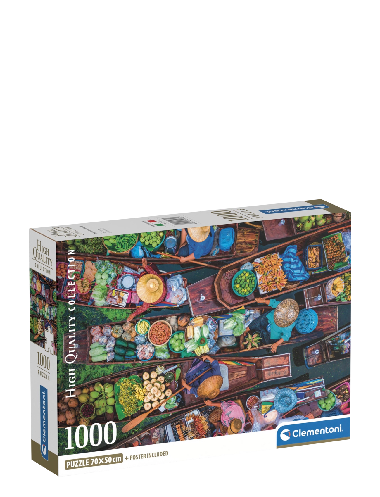 Clementoni Thai Floating Market 1000pcs - Clementoni - MULTICOLOR / multi