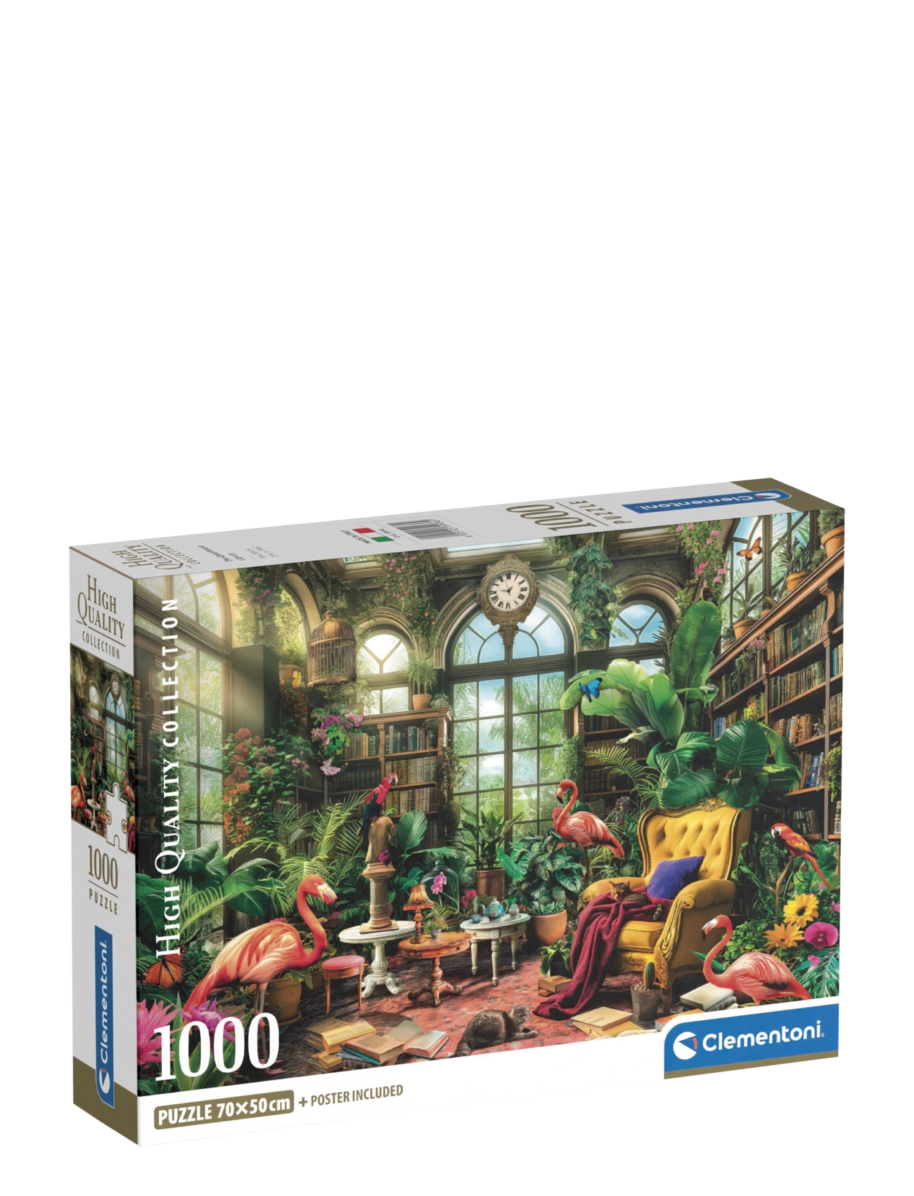 Clementoni The Greenhouse Library 1000pcs - Clementoni - MULTICOLOR / multi
