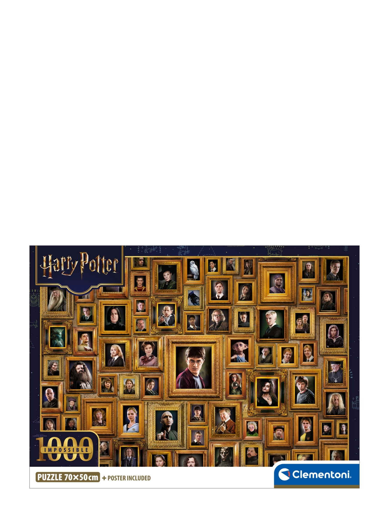 Clementoni Harry Potter CB HQC Impossible 1000pcs - Clementoni - MULTICOLOR / multi
