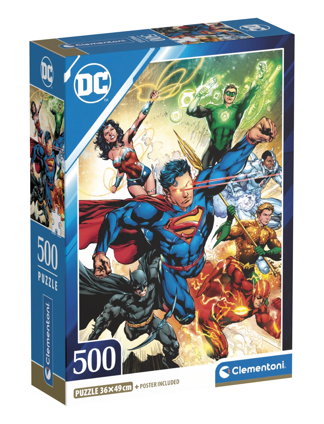 Clementoni DC Comics 500pcs - Clementoni - MULTICOLOR / multi