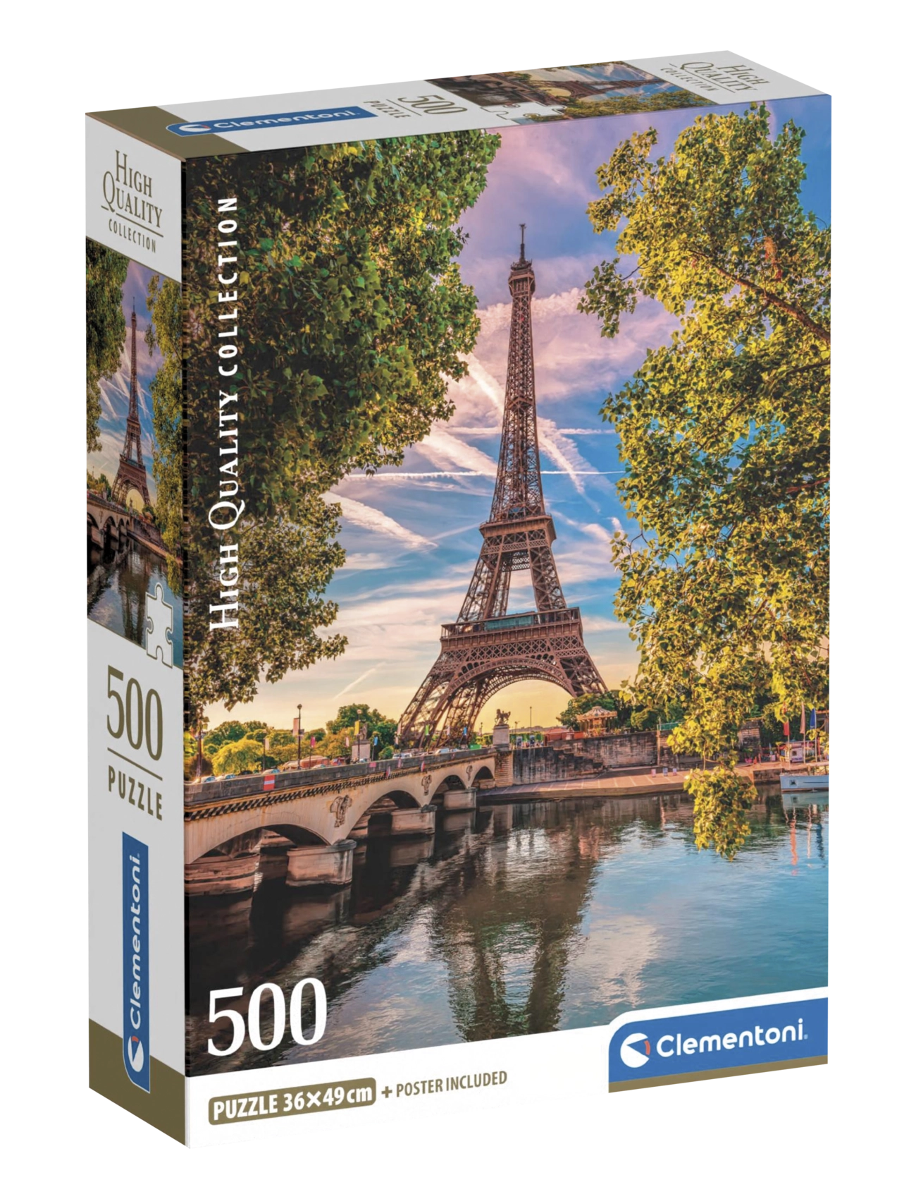 Clementoni Along The Seine 500pcs - Clementoni - MULTICOLOR / multi