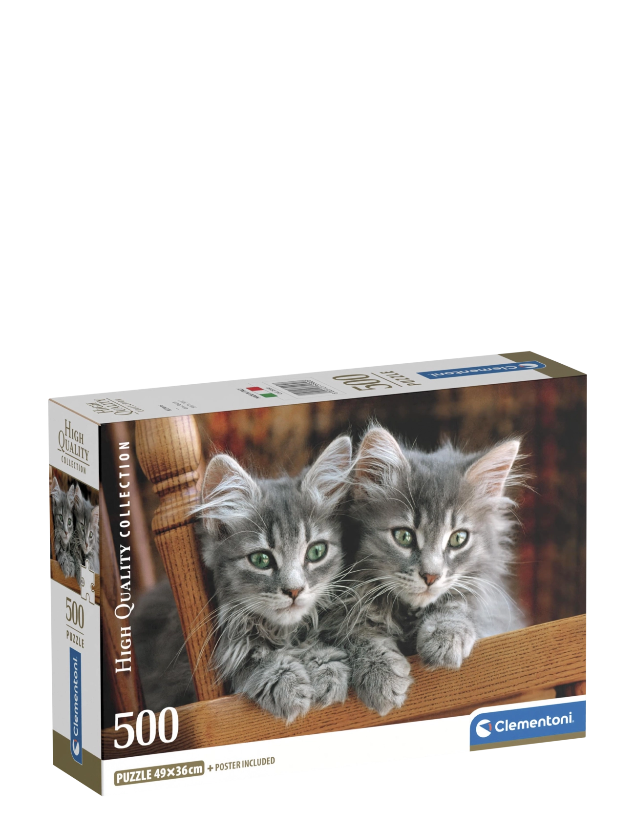 Clementoni Kittens 500pcs - Clementoni - MULTICOLOR / multi