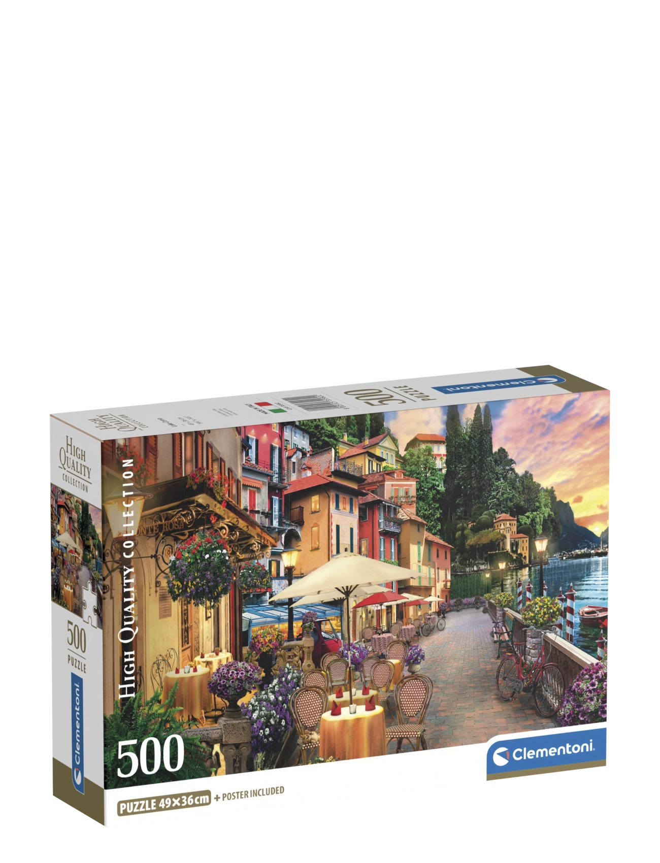 Clementoni Lake Como 500pcs - Clementoni - MULTICOLOR / multi