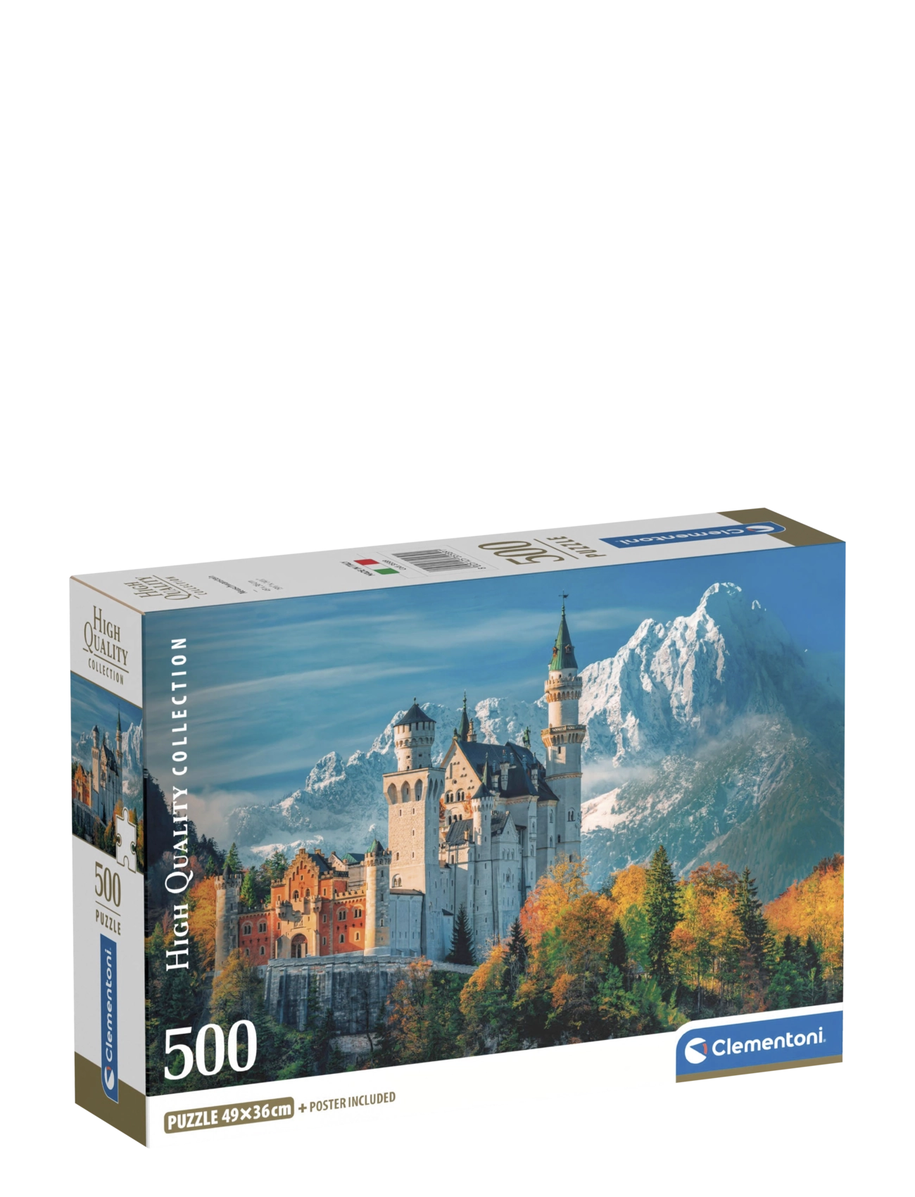 Clementoni Neuschwanstein 500pcs - Clementoni - MULTICOLOR / multi