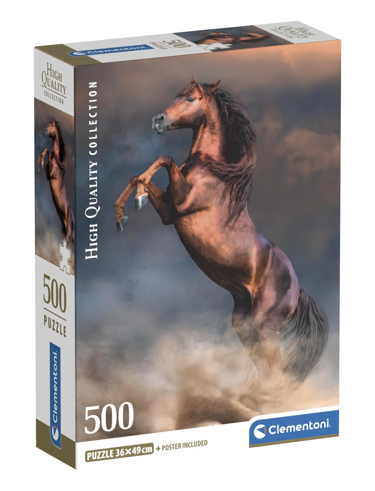 Clementoni Wild Red 500pcs - Clementoni - MULTICOLOR / multi