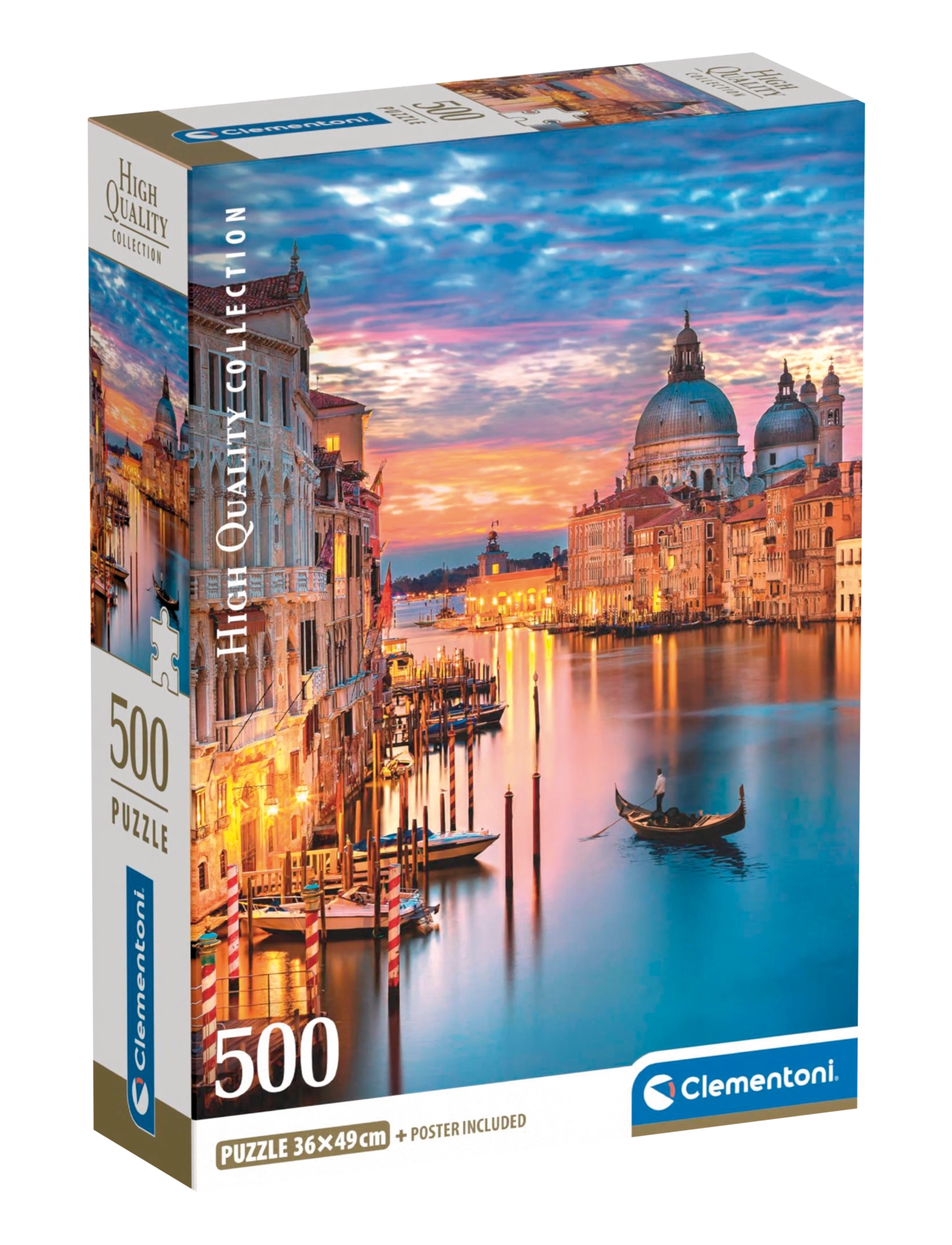Clementoni Lighting Venice 500pcs - Clementoni - MULTICOLOR / multi