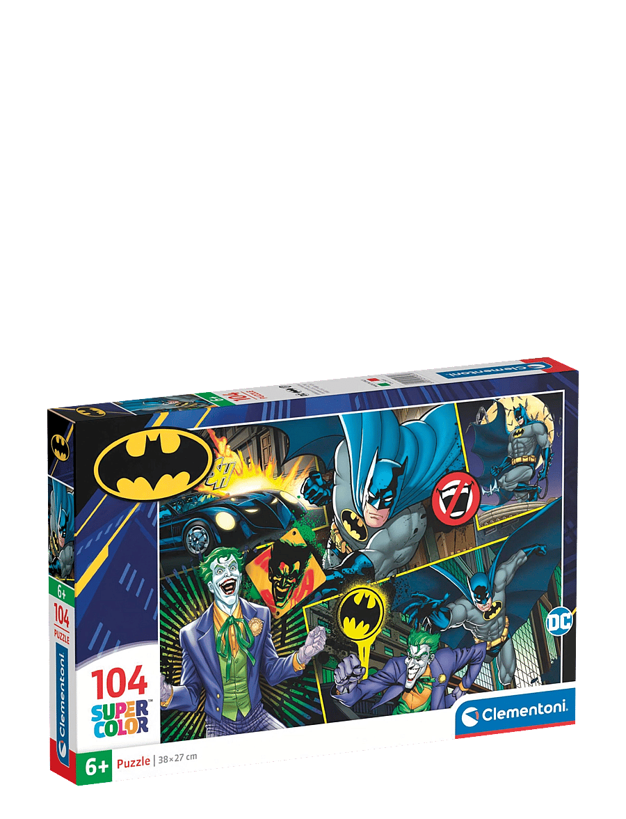 Clementoni - Batman 104pcs - klassiska pussel - multicolor - 0
