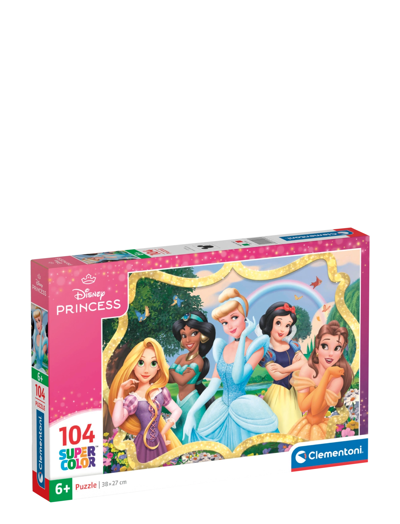 Clementoni Disney Princess 104pcs - Legetøj - MULTICOLOR / pink/rose