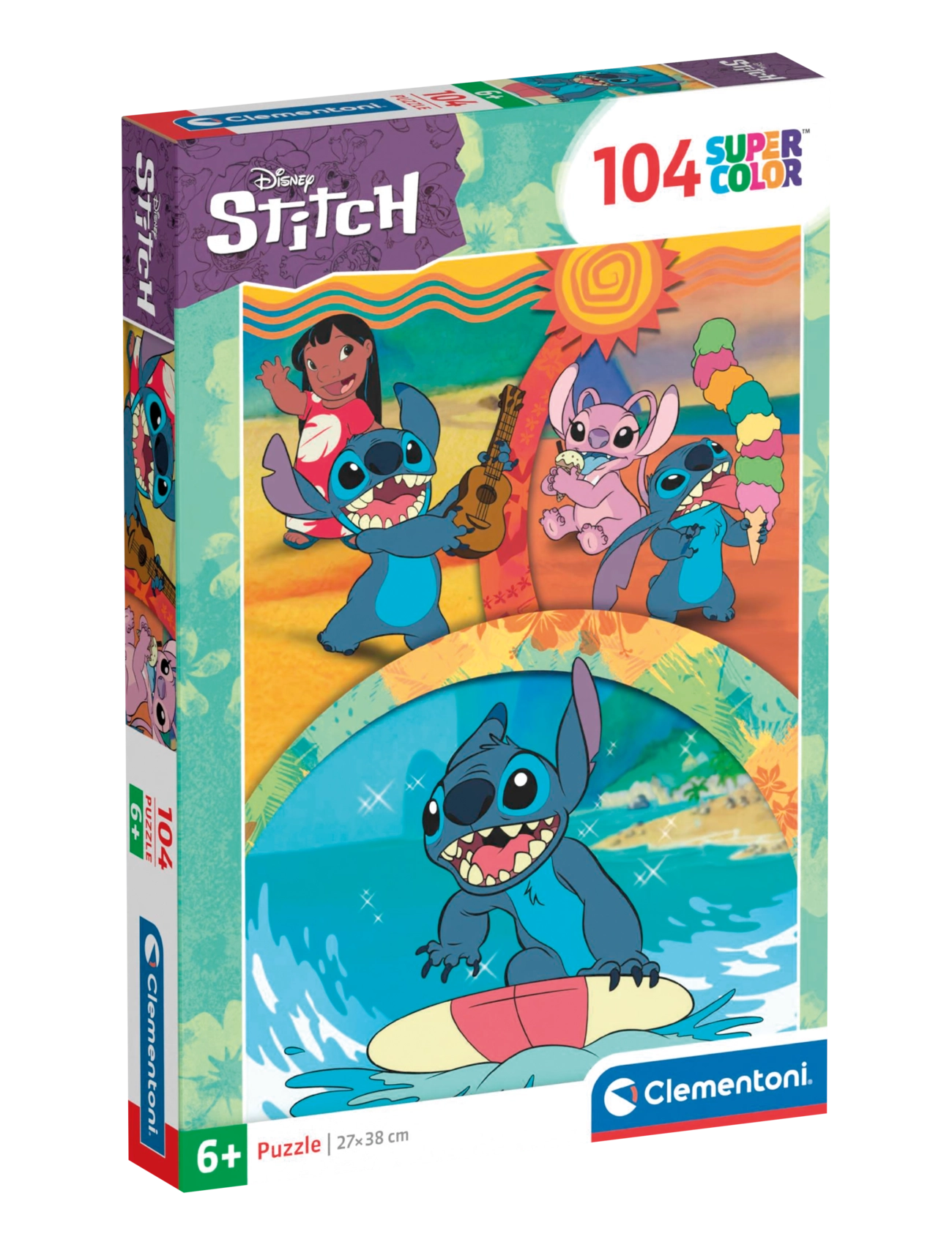 Clementoni Stitch 1 104pcs - Legetøj - MULTICOLOR / multi