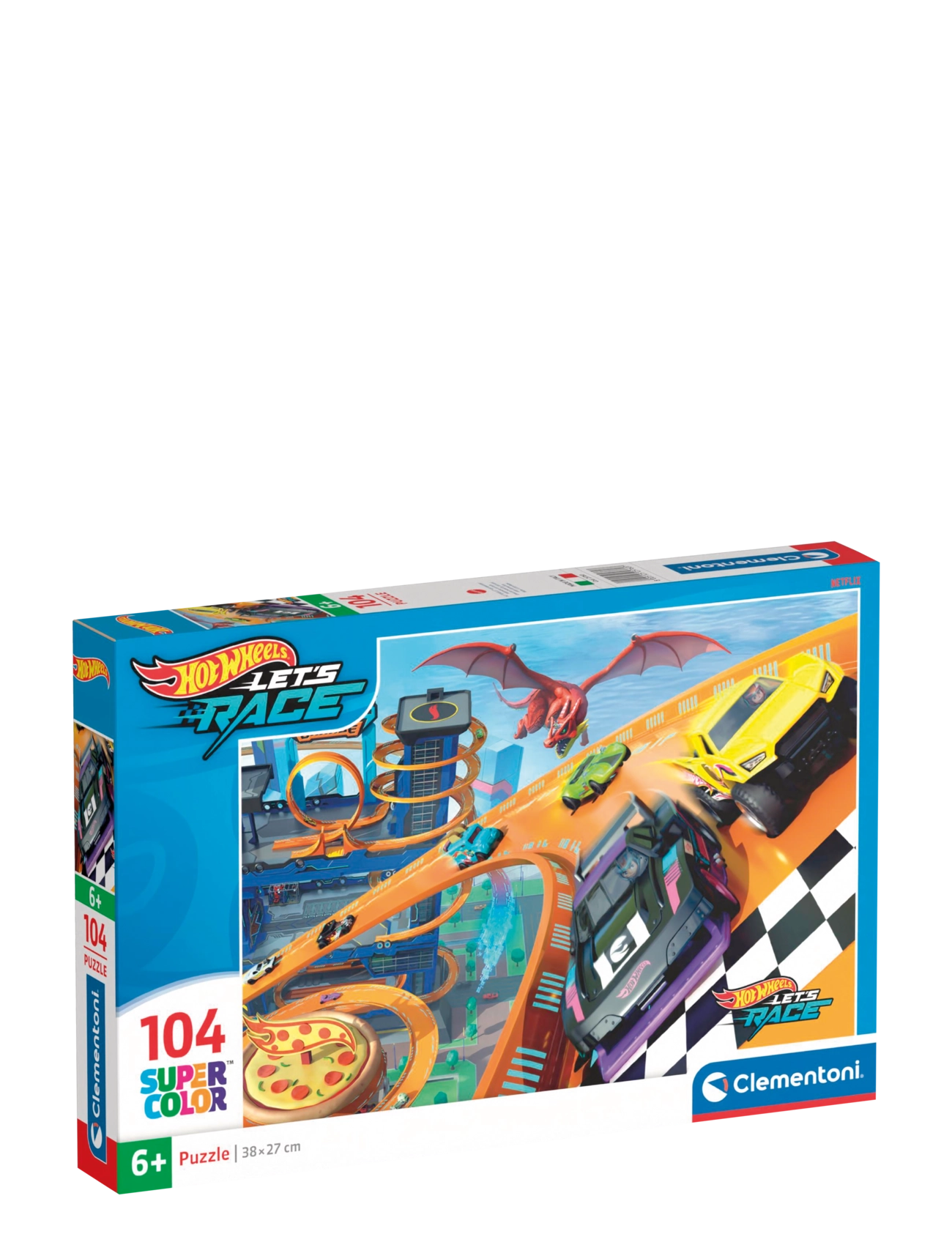 Clementoni Hotwheels 104pcs - Clementoni - MULTICOLOR / multi