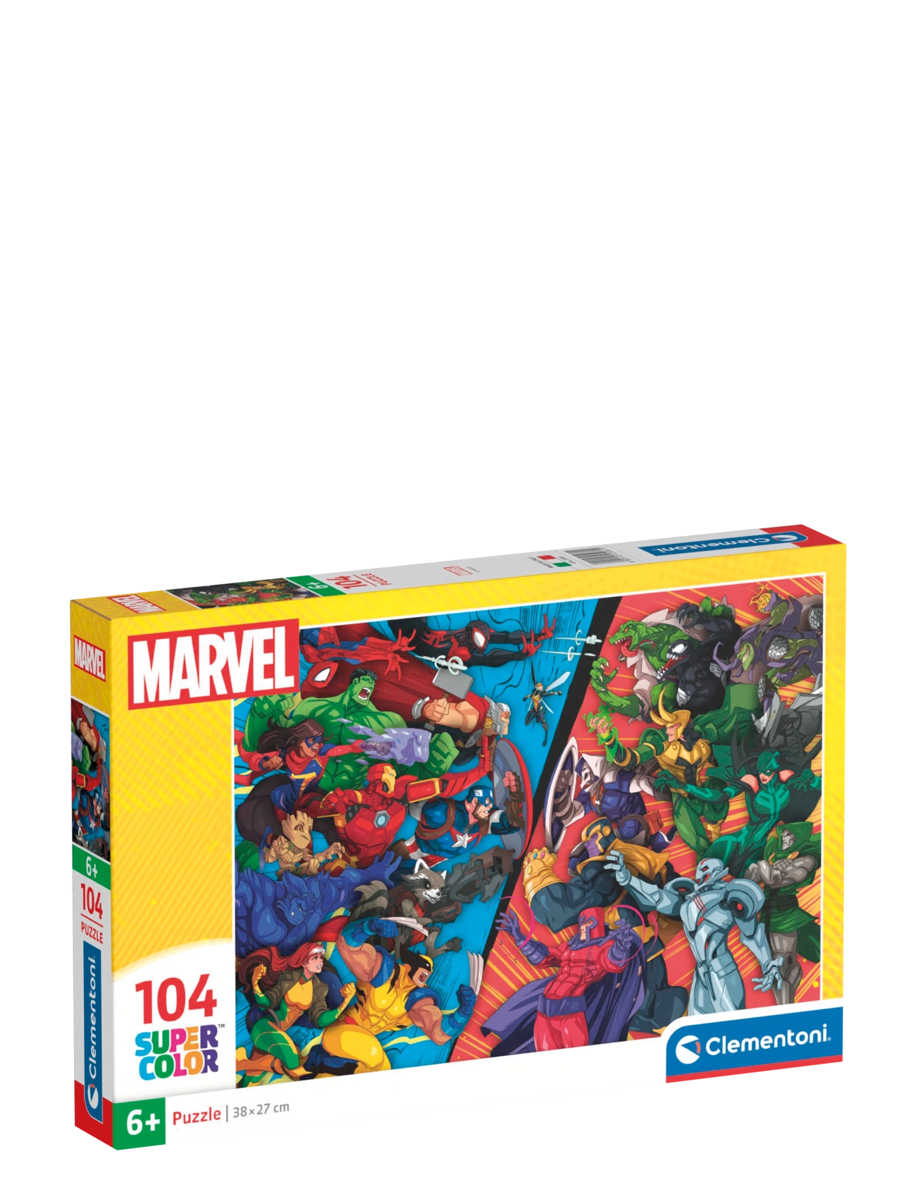 Clementoni Marvel Heroes  VS Villains 104pcs - Legetøj - MULTICOLOR / multi
