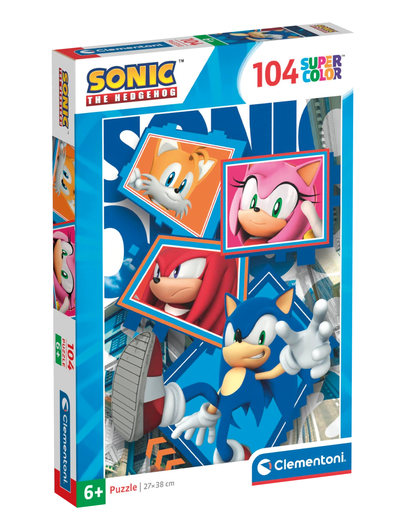 Clementoni Sonic 104pcs - Clementoni - MULTICOLOR / blue