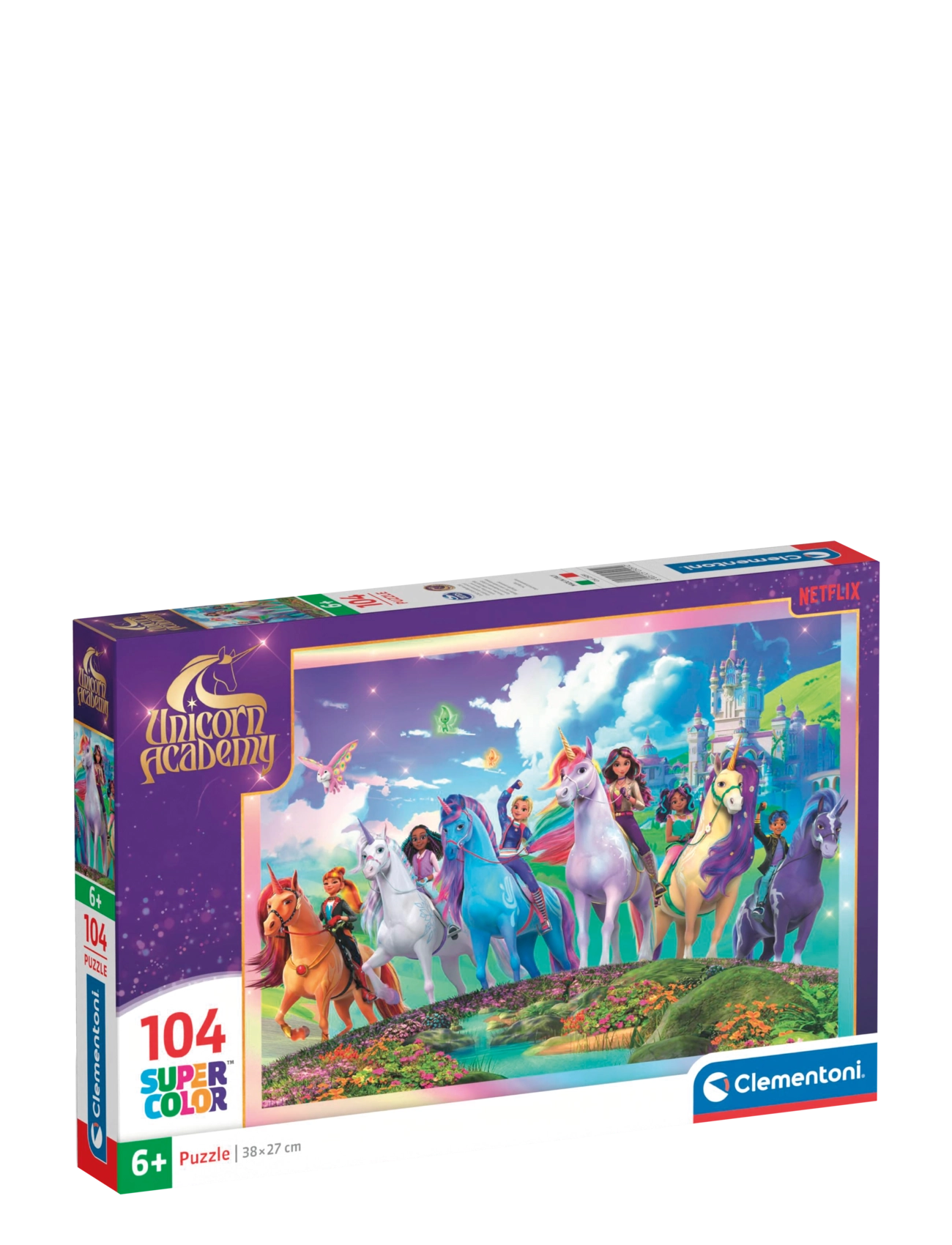 Clementoni Unicorn Academy 104pcs - Clementoni - MULTICOLOR / multi