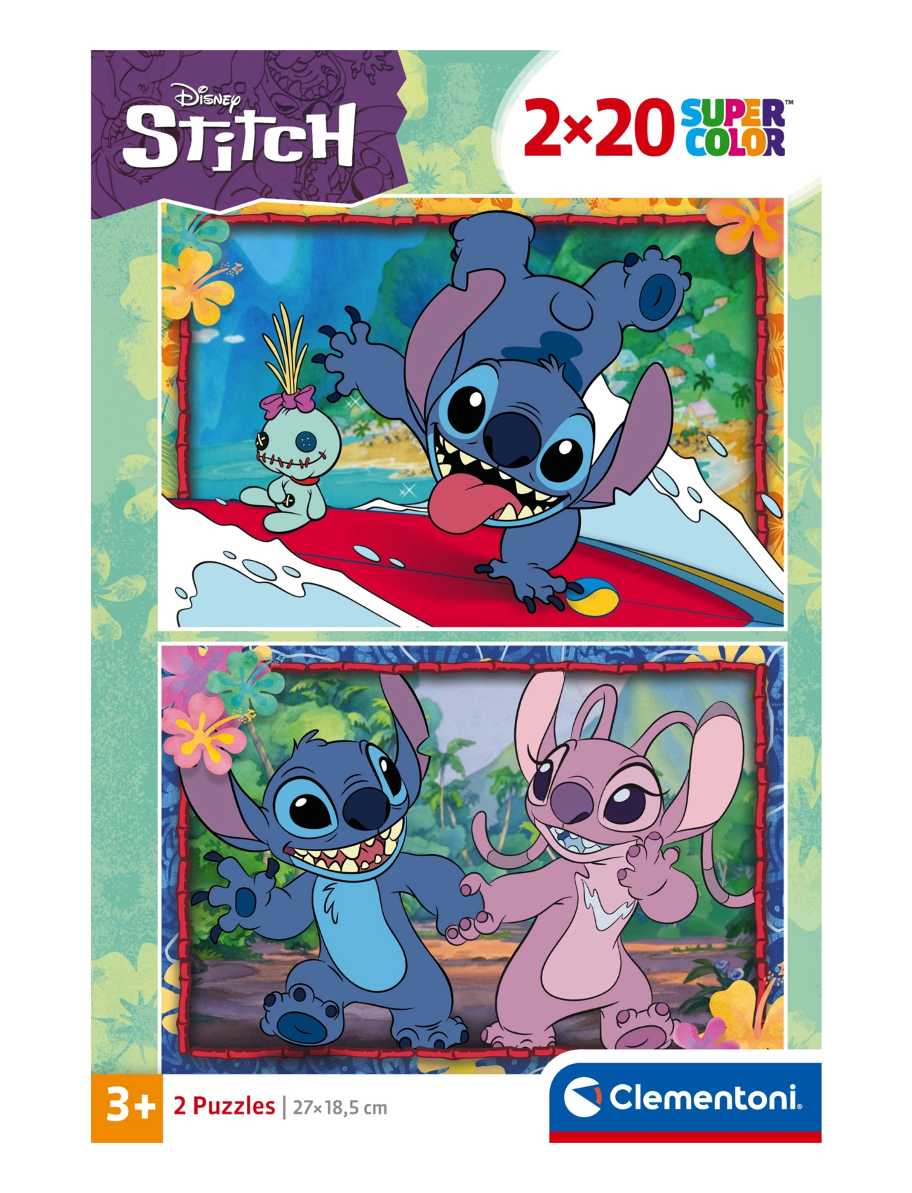 Clementoni Stitch 2X20pcs - Legetøj - MULTICOLOR / multi