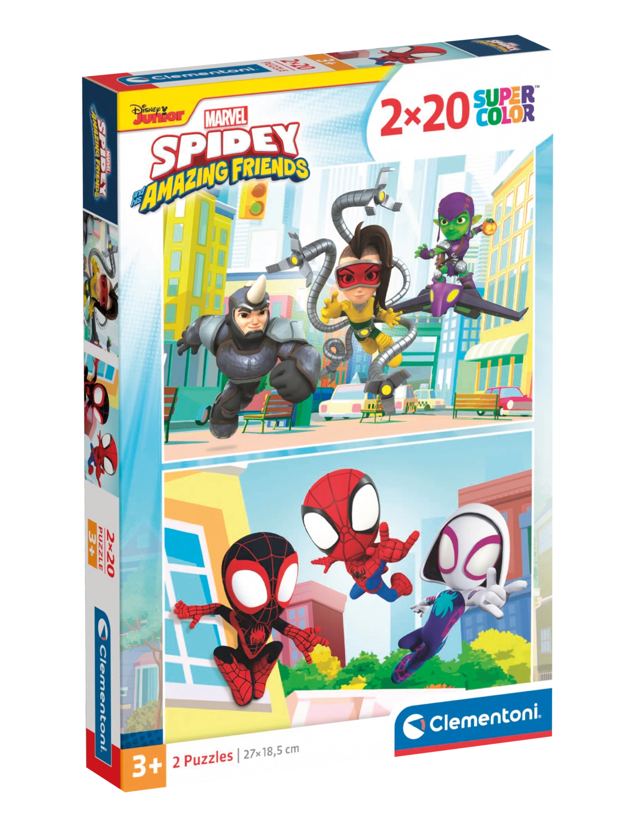 Clementoni Marvel SandAF 2X20pcs - Legetøj - MULTICOLOR / multi