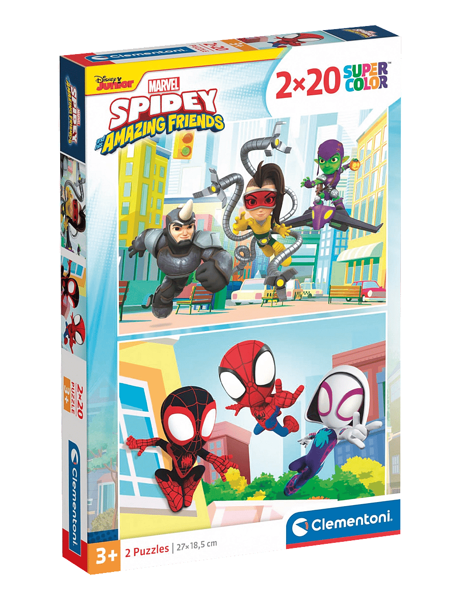Clementoni - Marvel SandAF 2X20pcs - klassiske puslespil - multicolor - 0
