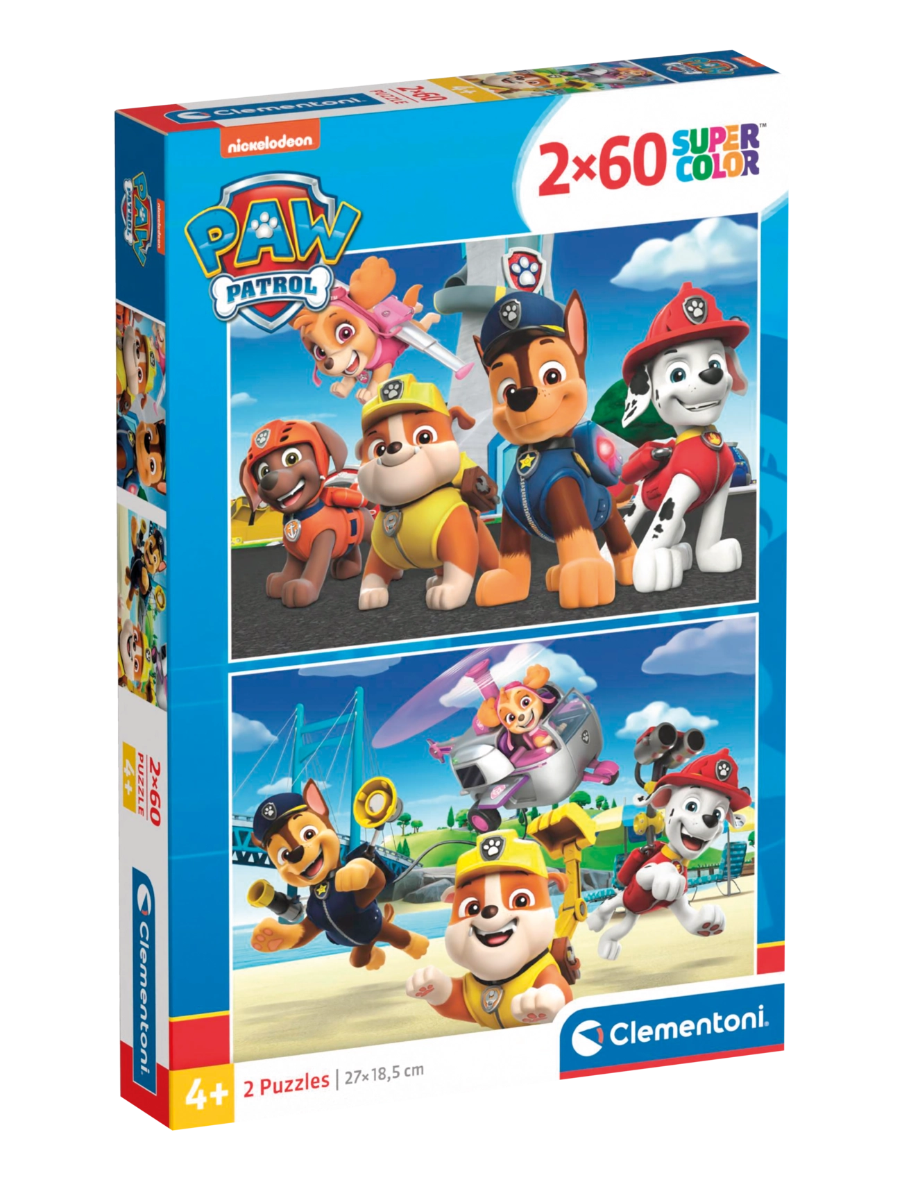 Clementoni Paw Patrol 2X60pcs - Klassiske puslespill - MULTICOLOR / multi