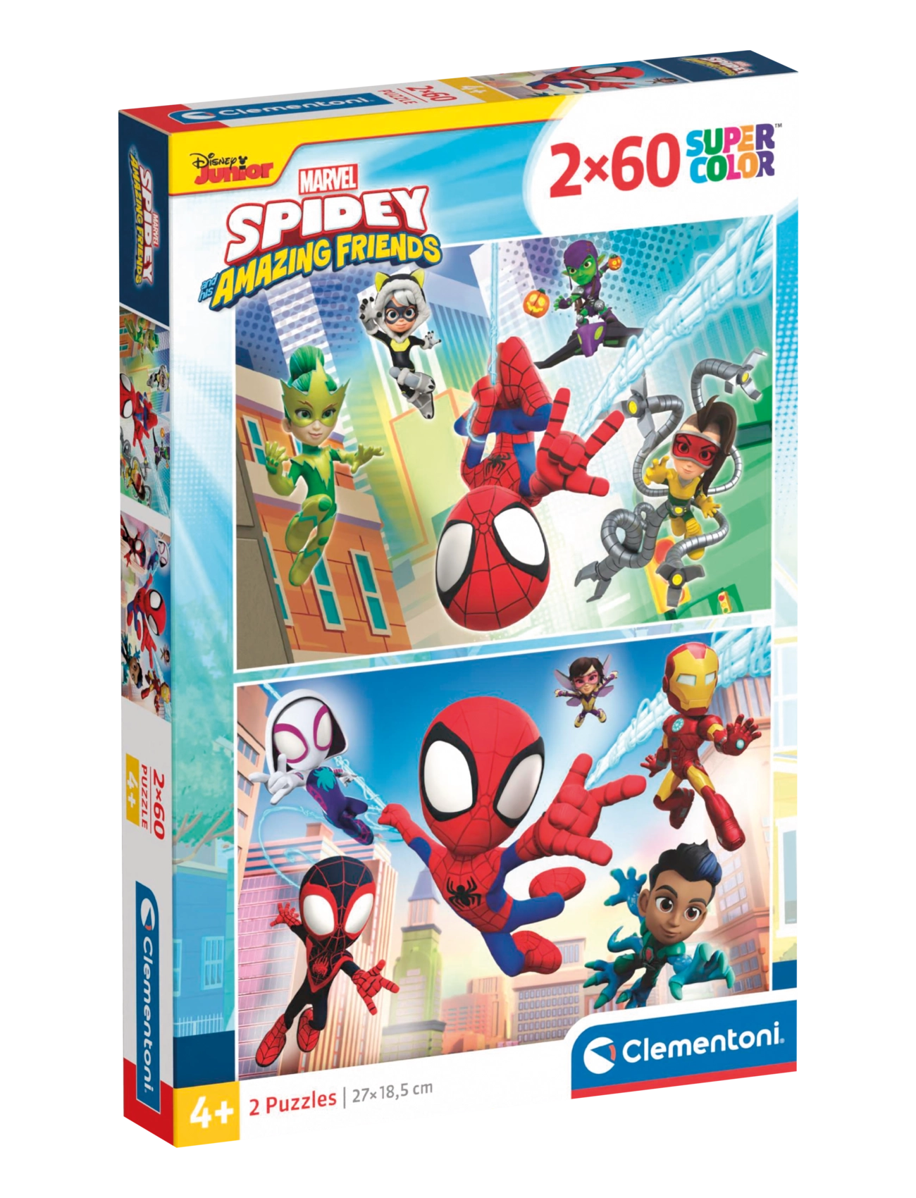 Clementoni Marvel SandAF 2X60pcs - Klassiske puslespill - MULTICOLOR / multi