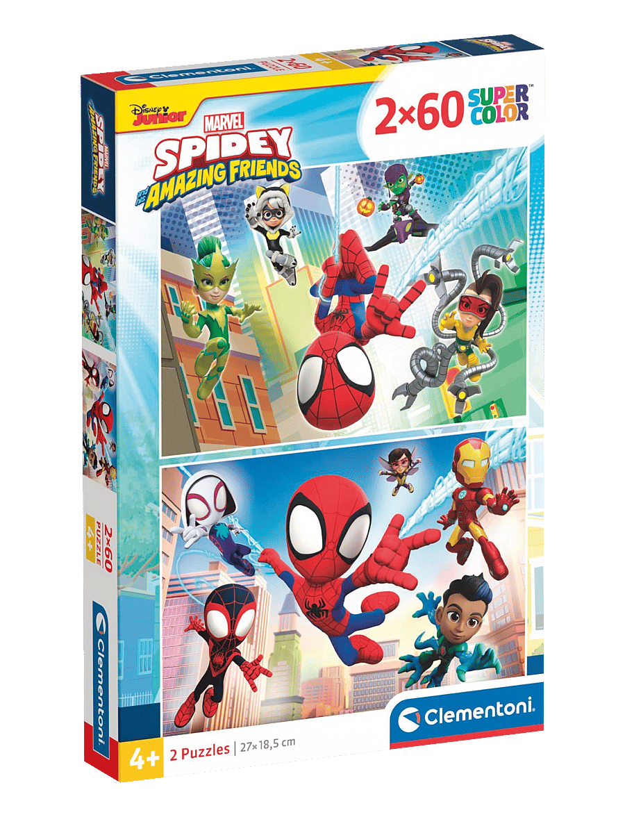 Clementoni - Marvel SandAF 2X60pcs - klassiske puslespil - multicolor - 0