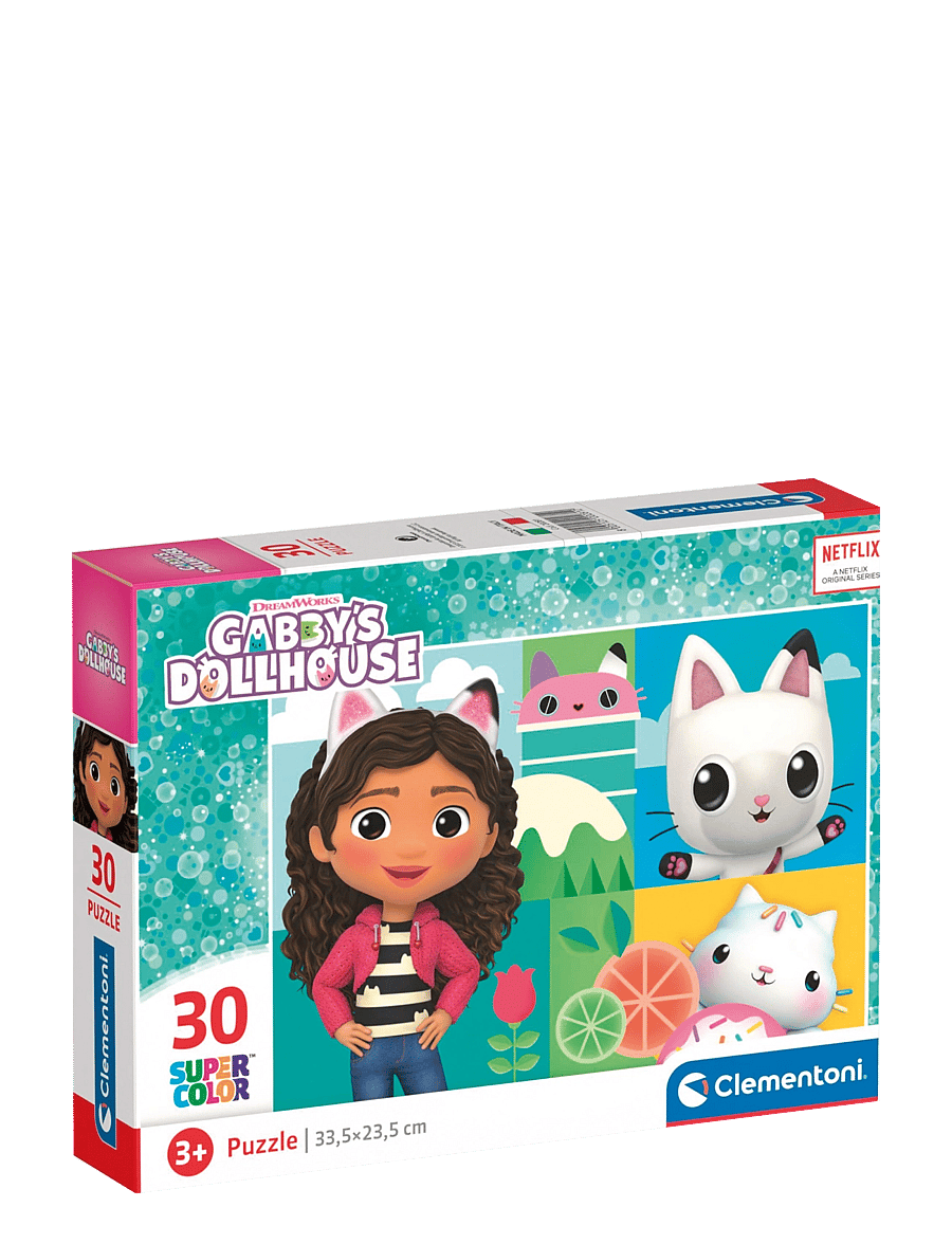 Clementoni - Gabbys Dollhouse 30pcs - klassiska pussel - multicolor - 0