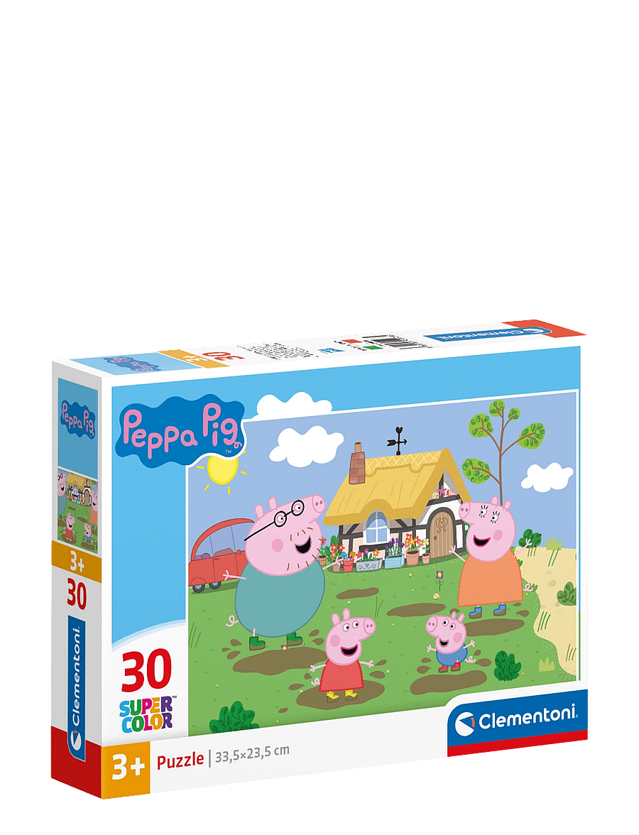 Clementoni - Peppa Pig 30pcs - klassiska pussel - multicolor - 0