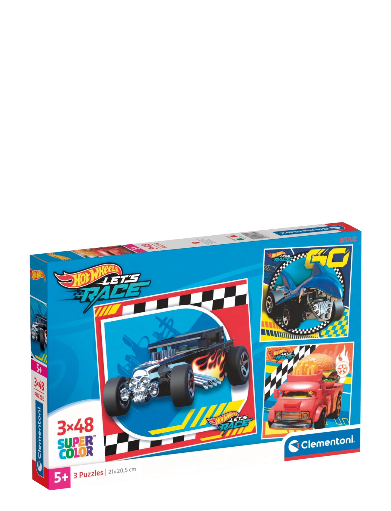 Clementoni Hotwheels 3X48pcs - Clementoni - MULTICOLOR / multi