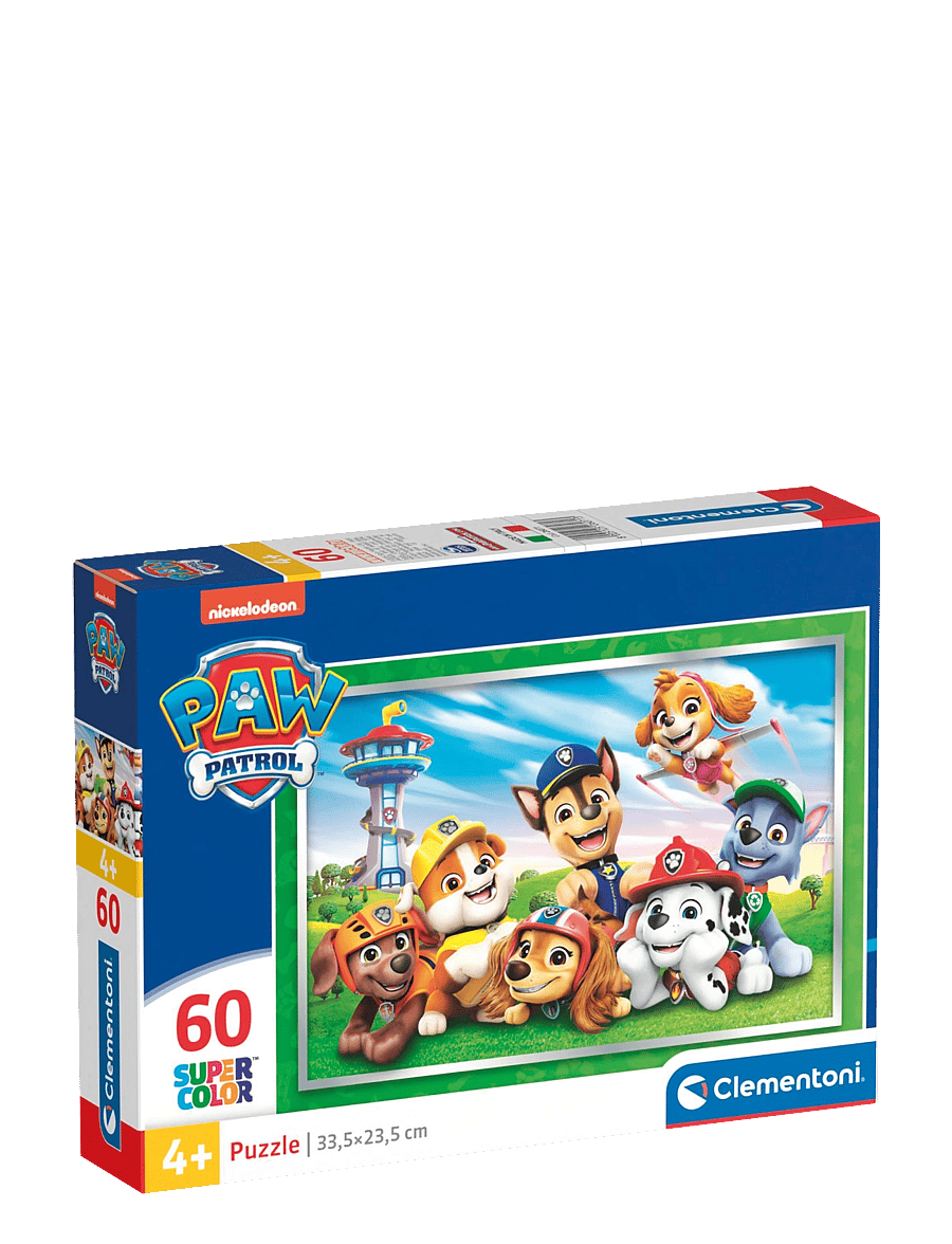 Clementoni - Paw Patrol 2 60pcs - klassiska pussel - multicolor - 0