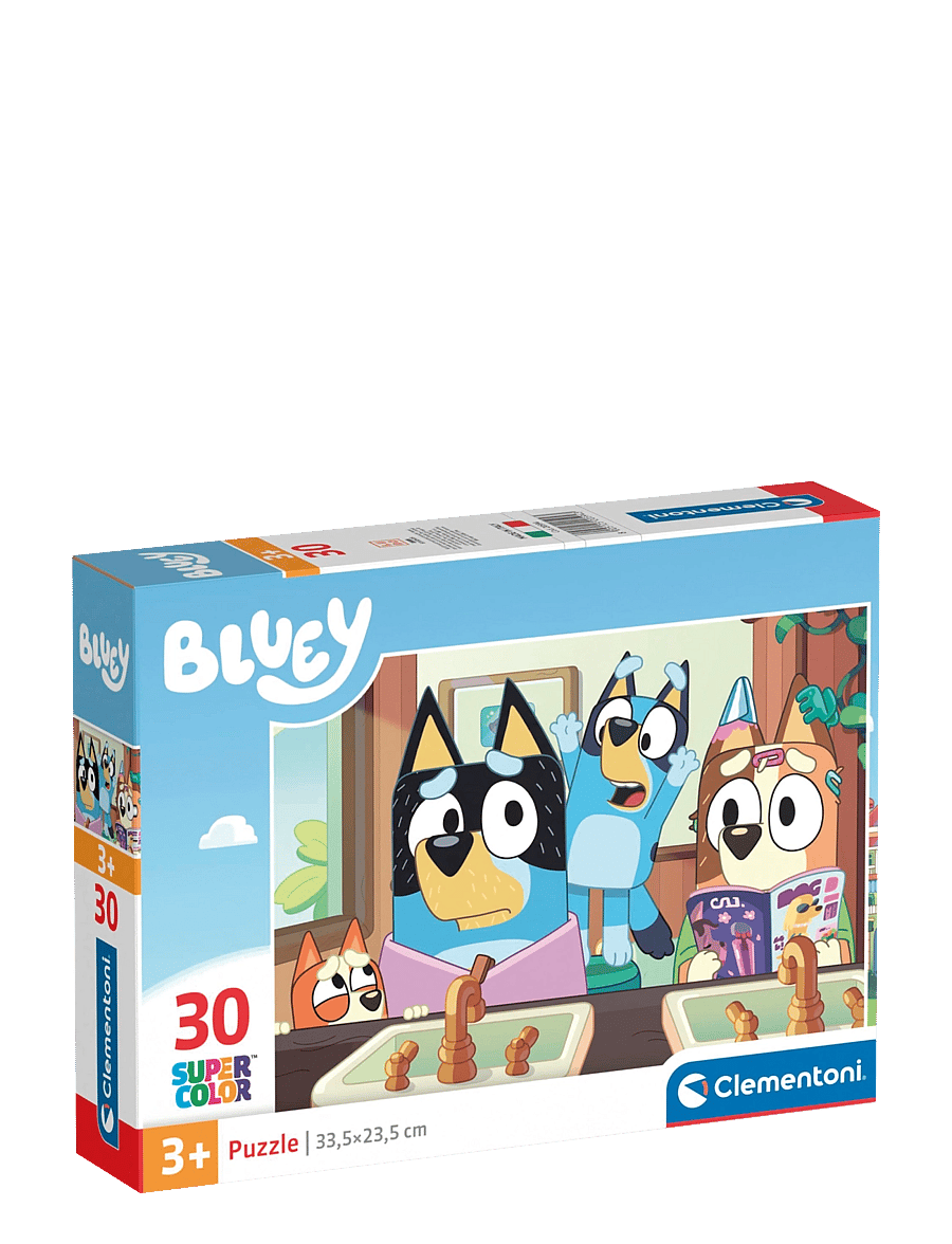 Clementoni - Bluey 30pcs - klassiska pussel - multicolor - 0