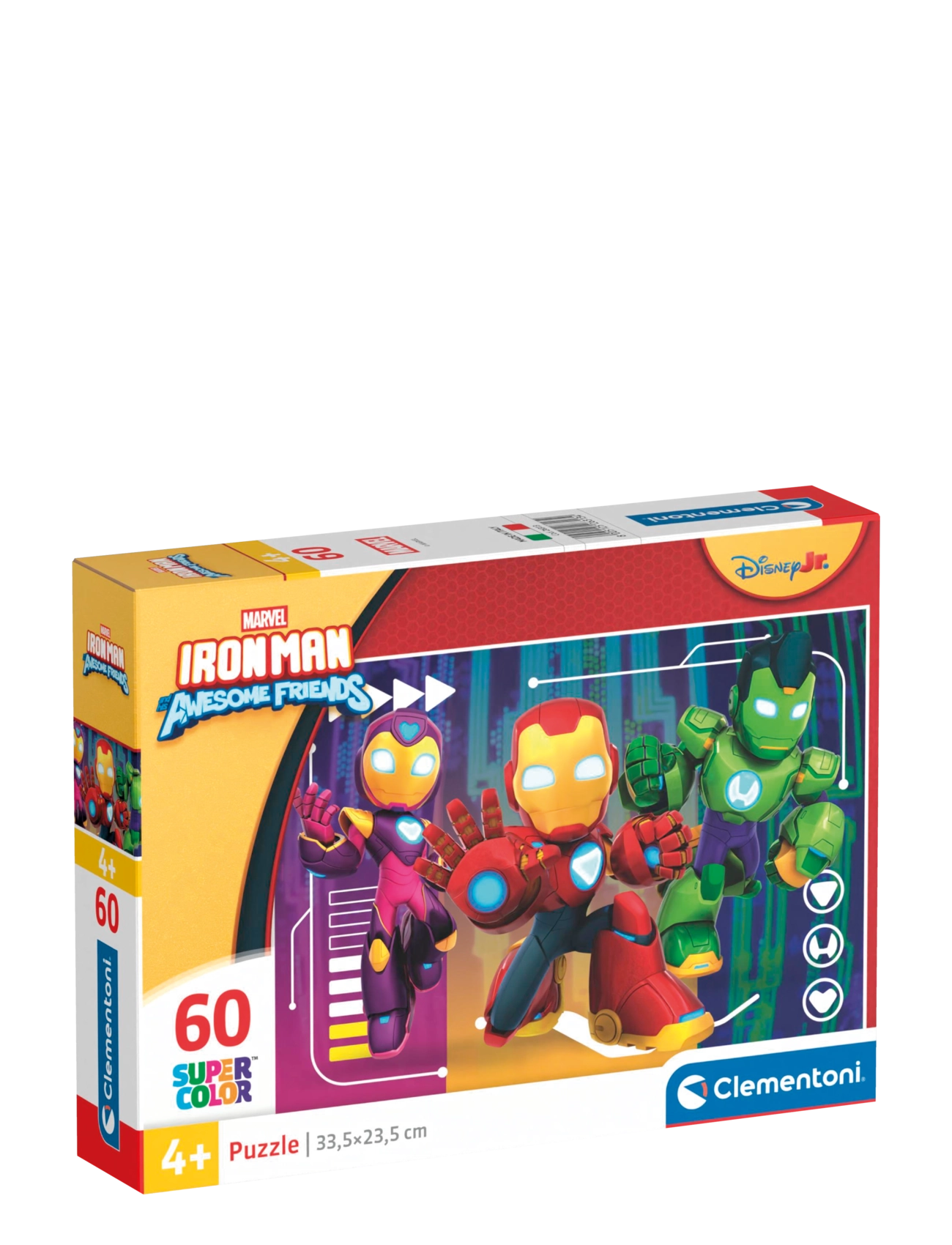 Clementoni Marvel Iron-Man 60pcs - Clementoni - MULTICOLOR / multi