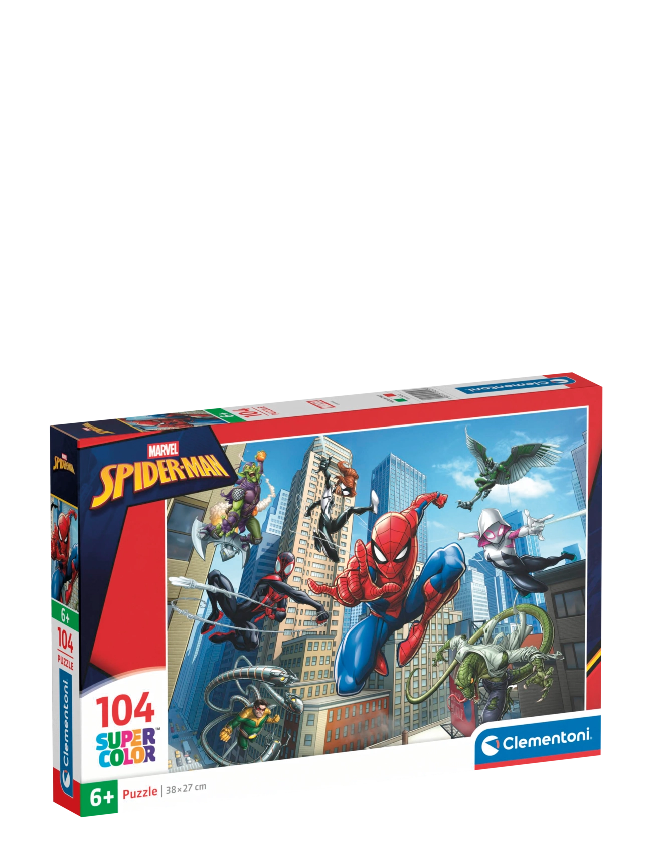 Clementoni Spider-Man 104pcs - Legetøj - MULTICOLOR / multi