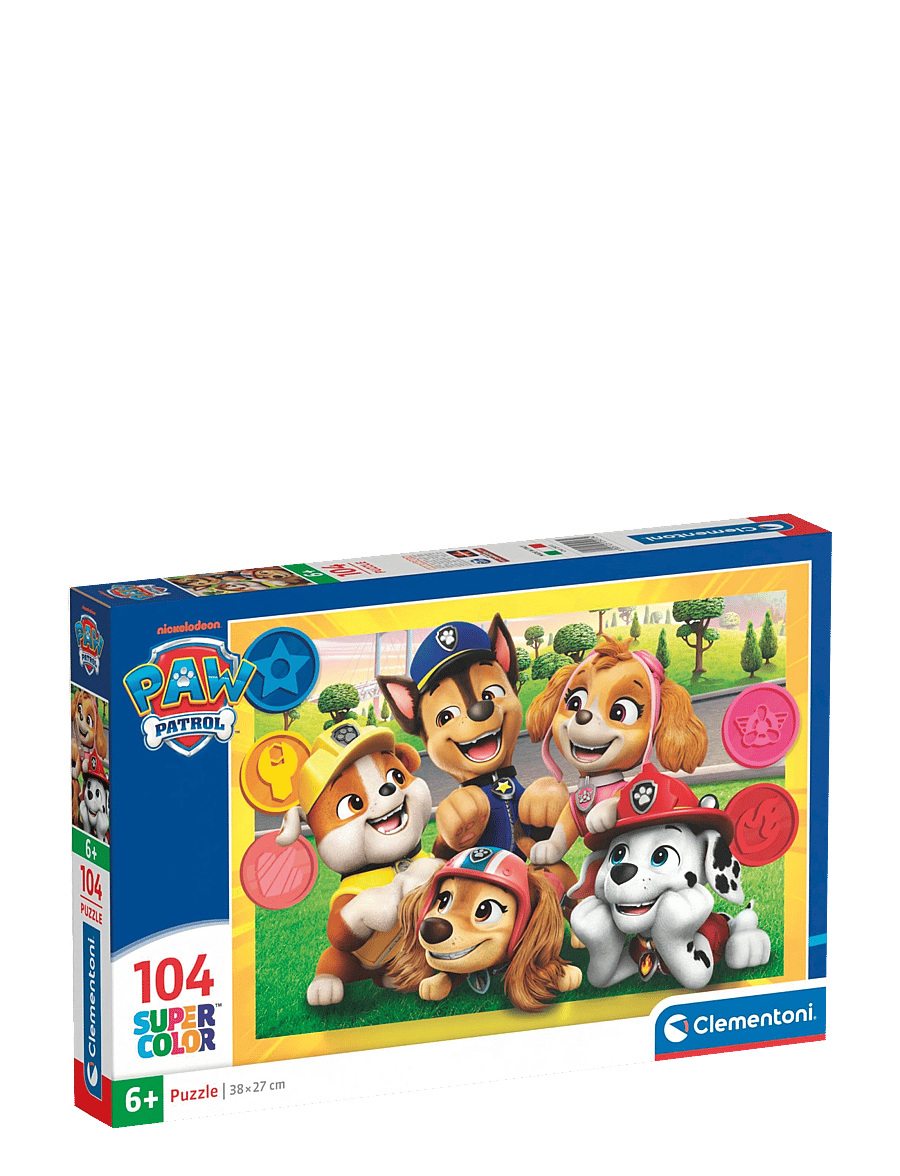Clementoni - Paw Patrol 104pcs - klassiska pussel - multicolor - 0