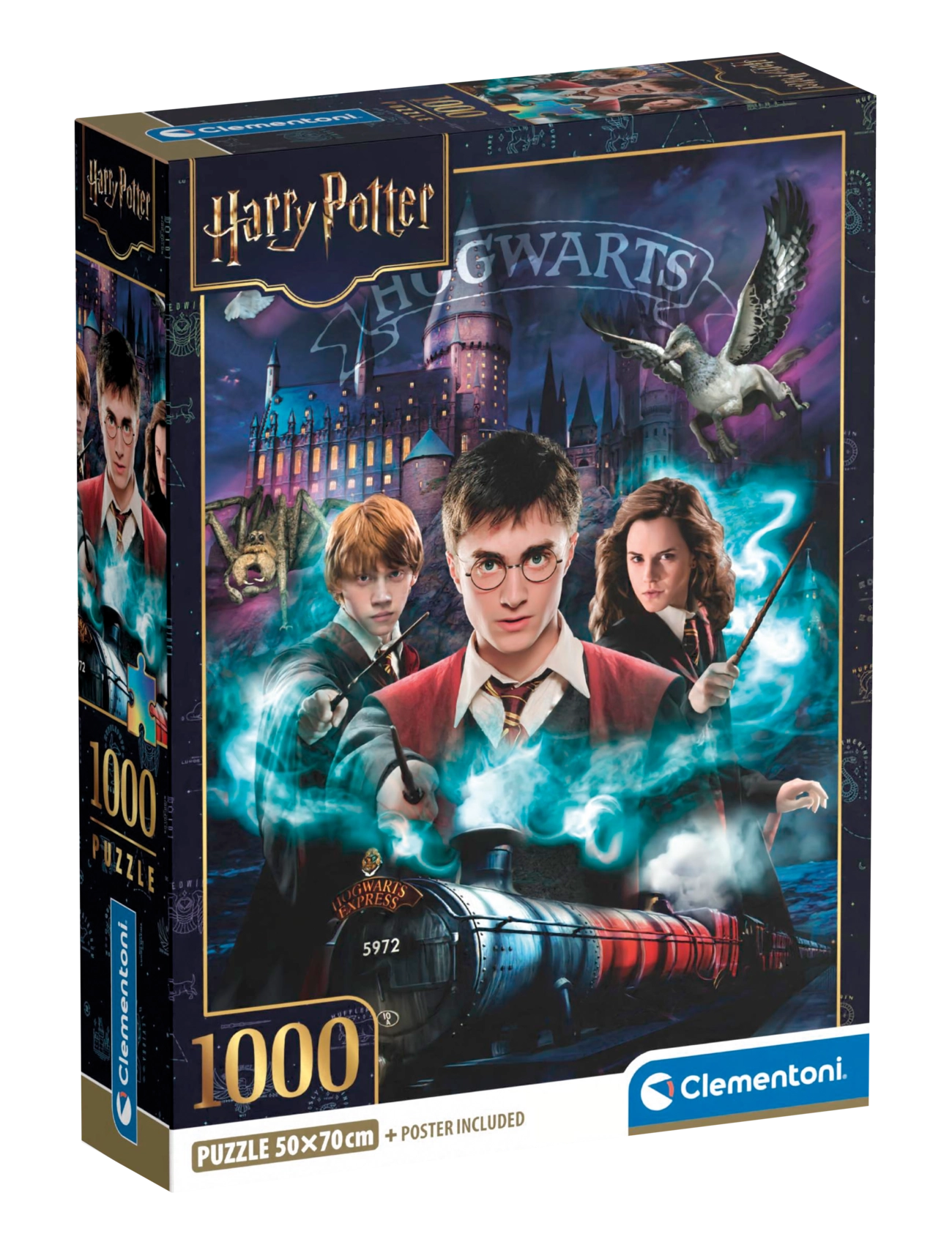 Clementoni Harry Potter CB Hogwarts 1000pcs - Clementoni - MULTICOLOR / multi