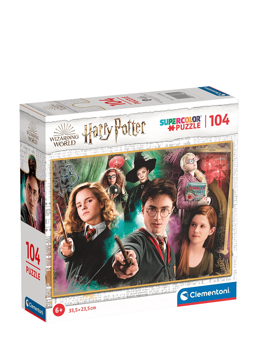 Clementoni - Harry Potter Square 104pcs - klassiska pussel - multicolor - 0