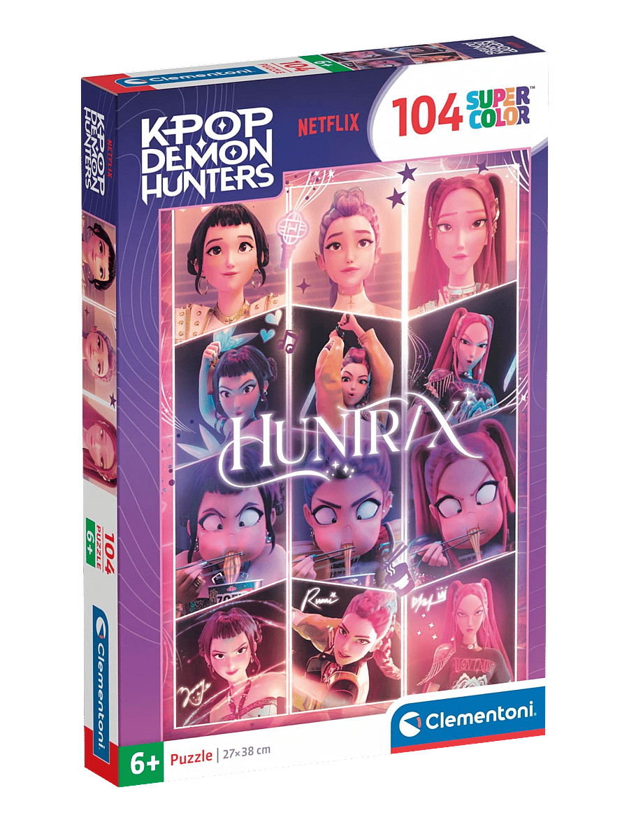 Clementoni - KPOP Demon Hunters (2) 104pcs - klassiska pussel - multicolor - 0