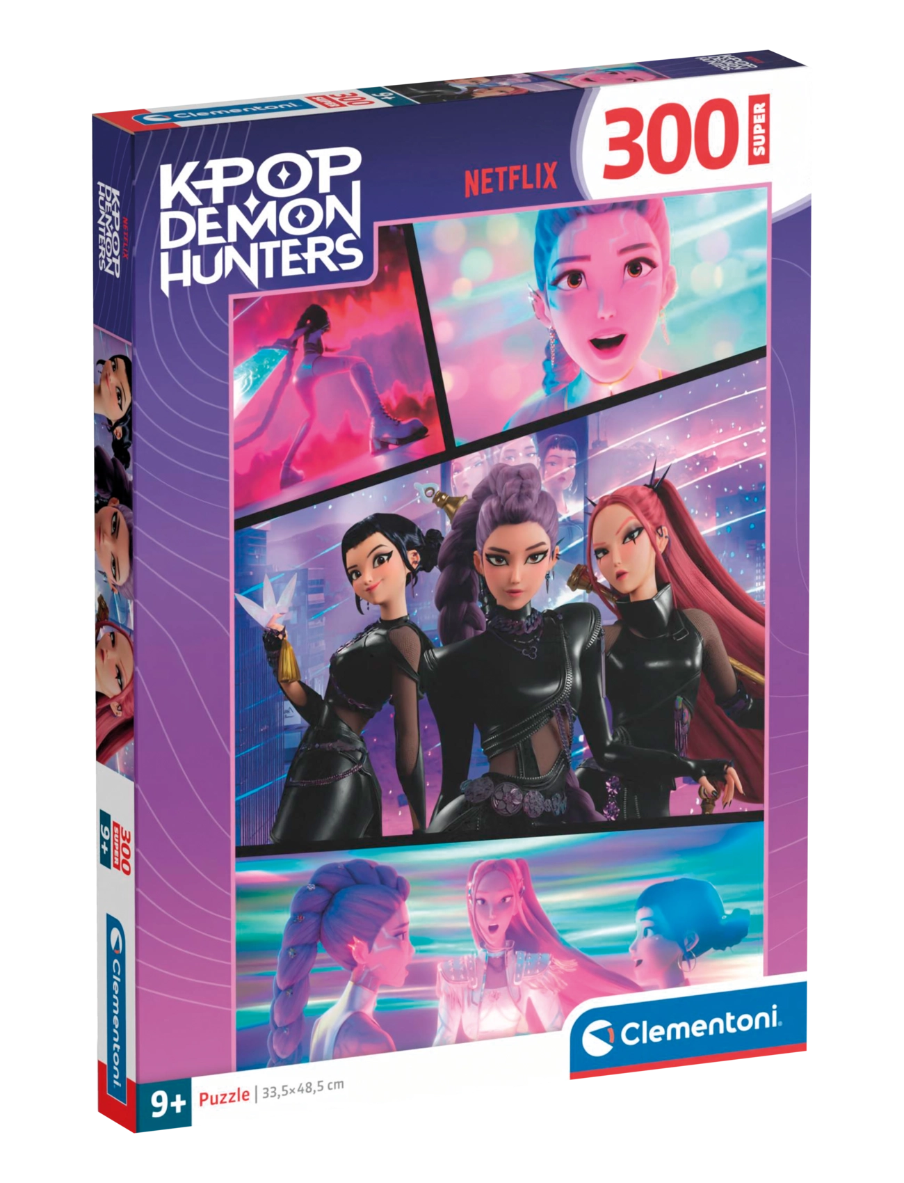 Clementoni KPOP Demon Hunters SUPER 300pcs - Clementoni - MULTICOLOR / multi