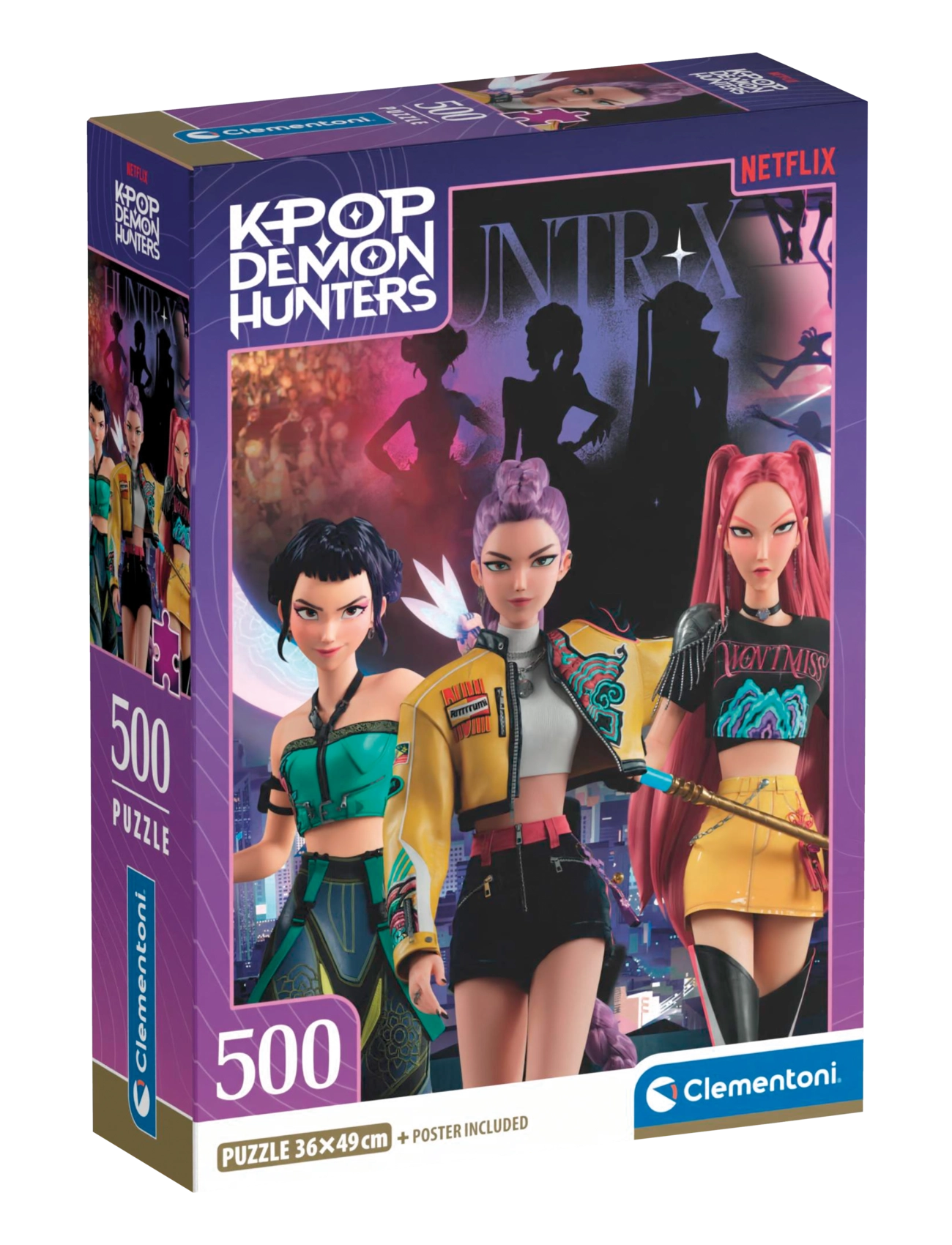 Clementoni KPOP Demon Hunters (2) 500 PCS - Clementoni - MULTICOLOR / multi